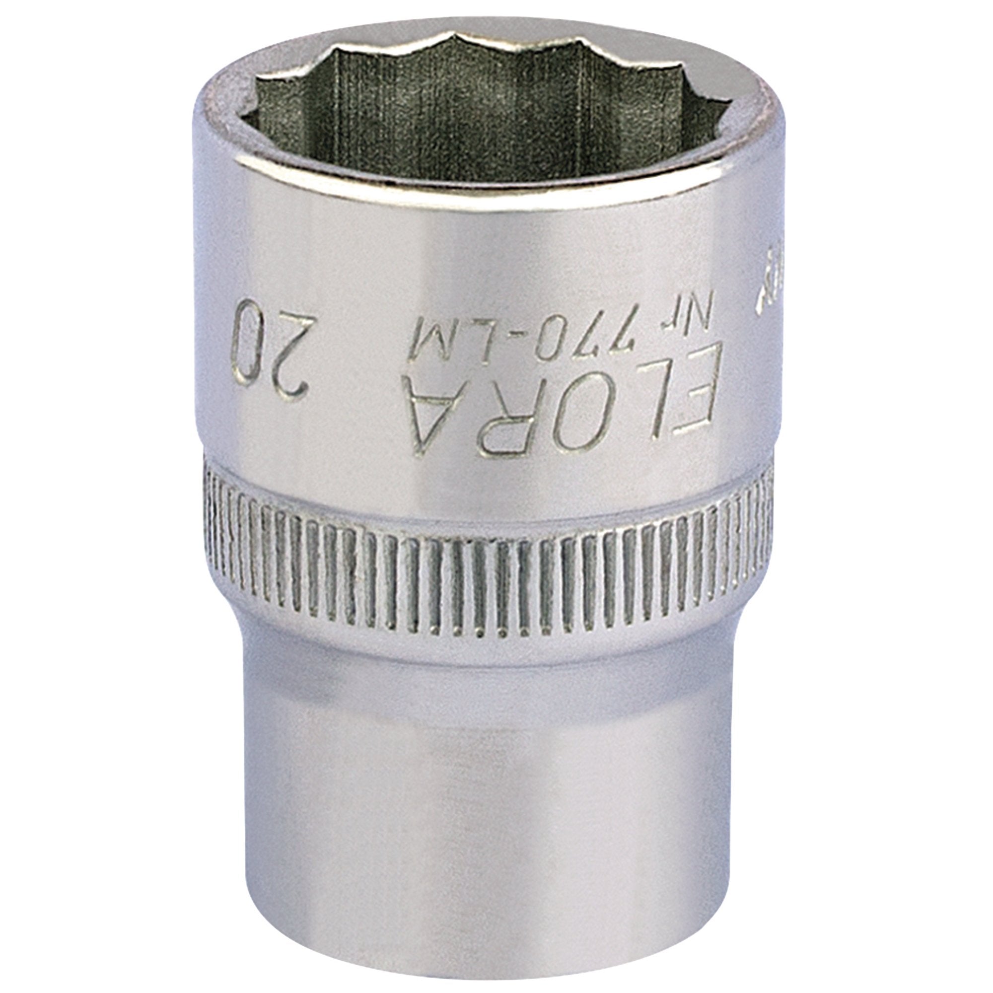 Elora-Bi-Hexagon-Socket,-1/2"-Sq.-Dr.,-20mm