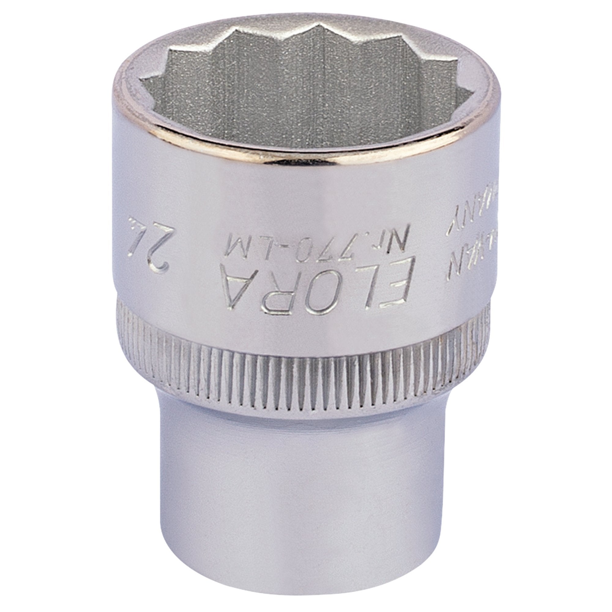 Elora-Bi-Hexagon-Socket,-1/2"-Sq.-Dr.,-24mm