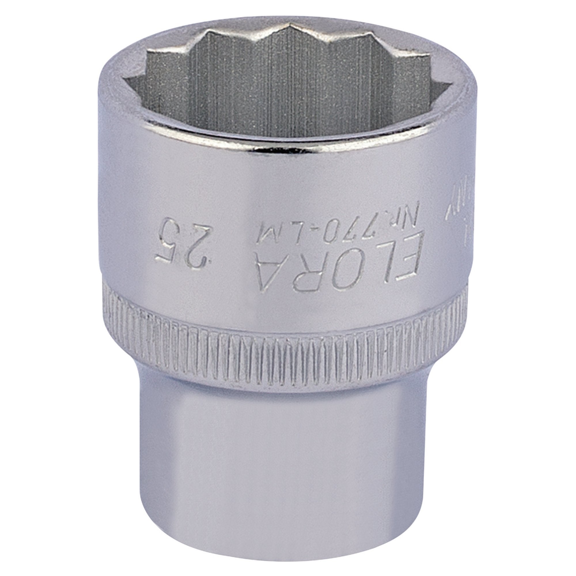 Elora-Bi-Hexagon-Socket,-1/2"-Sq.-Dr.,-25mm
