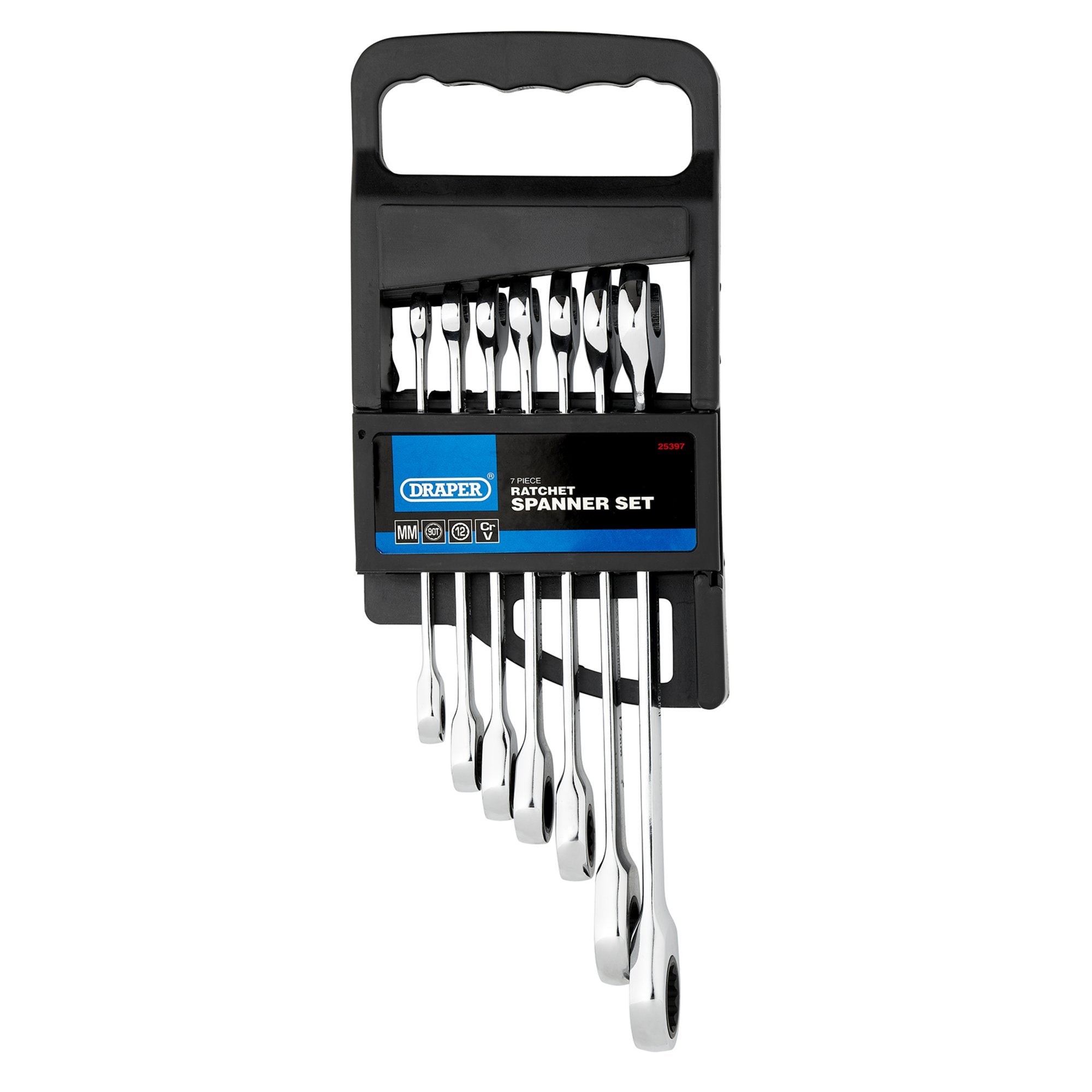 Draper-HI-TORQ®-Metric-Ratcheting-Combination-Spanner-Set-(7-Piece)
