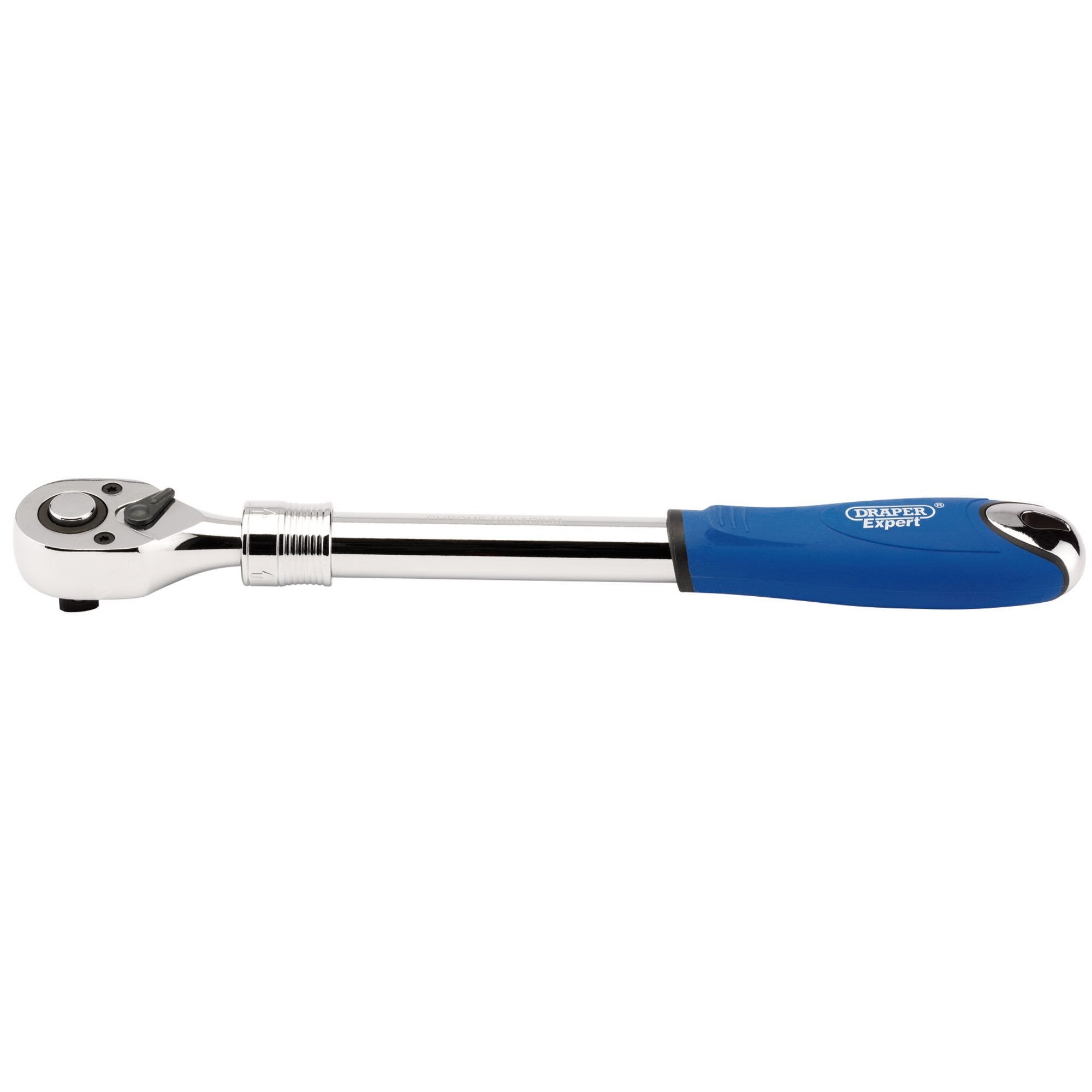 72-Tooth-Extending-Reversible-Ratchet,-1/2"-Sq.-Dr.