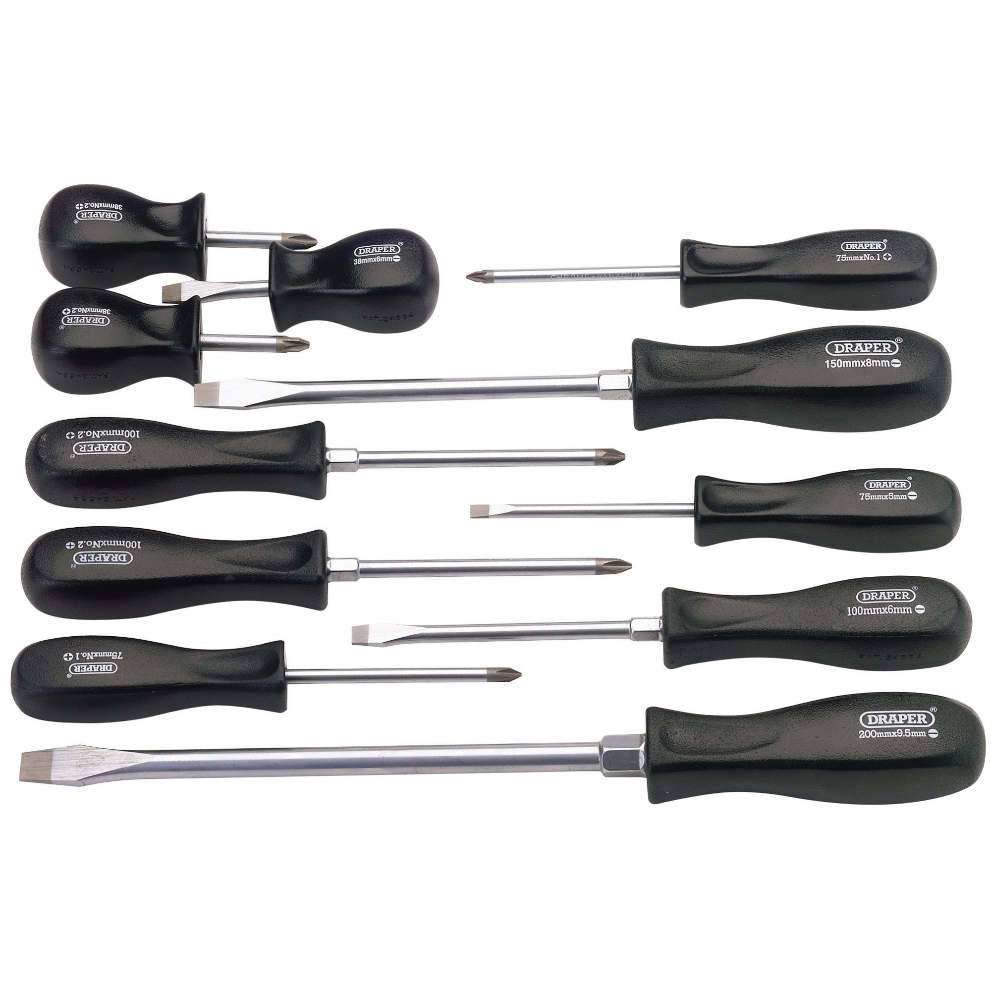 Draper-Expert-Mechanics-Screwdriver-Set-(11-Piece)