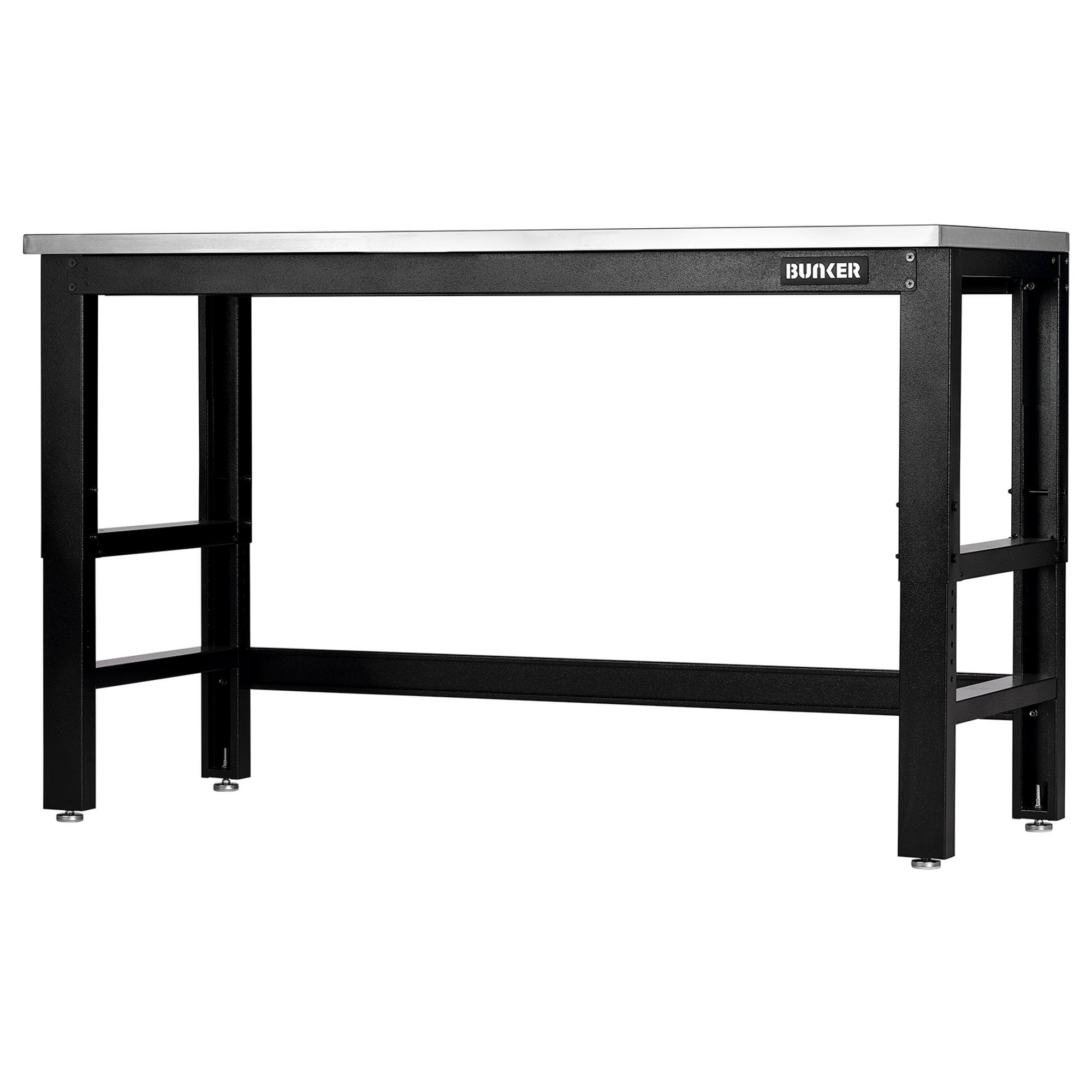 BUNKER®-Workbench-with-Stainless-Steel-Worktop,-1550mm