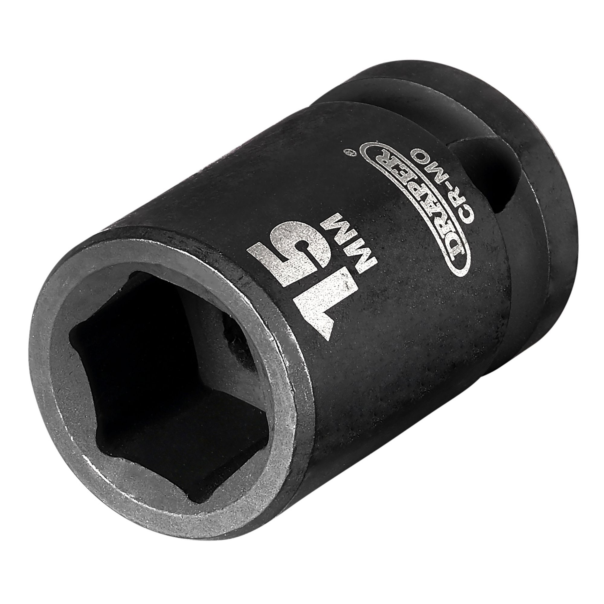 Draper-Expert-HI-TORQ®-Impact-Socket,-1/2"-Sq.-Dr.,-15mm
