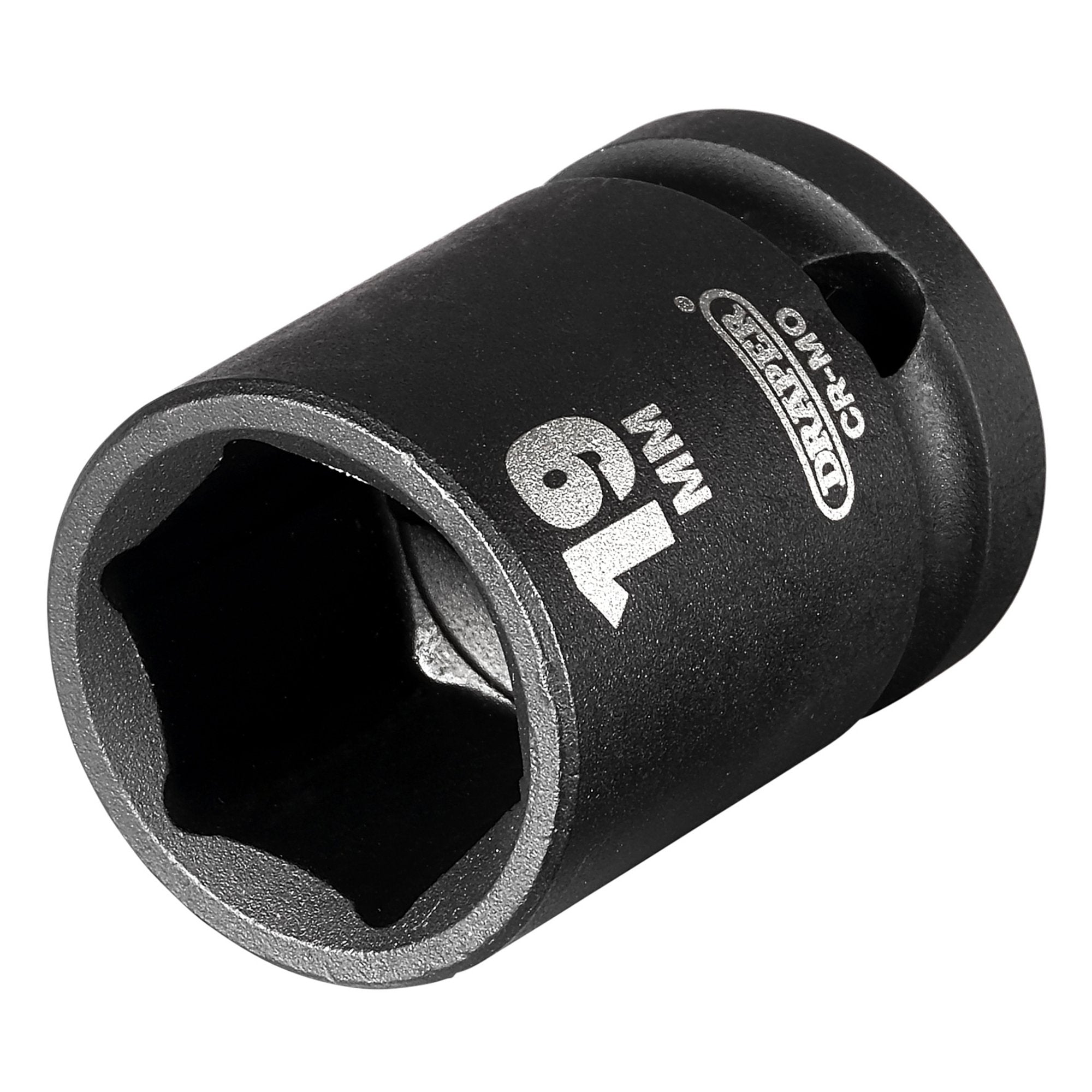 Draper-Expert-HI-TORQ®-Impact-Socket,-1/2"-Sq.-Dr.,-19mm