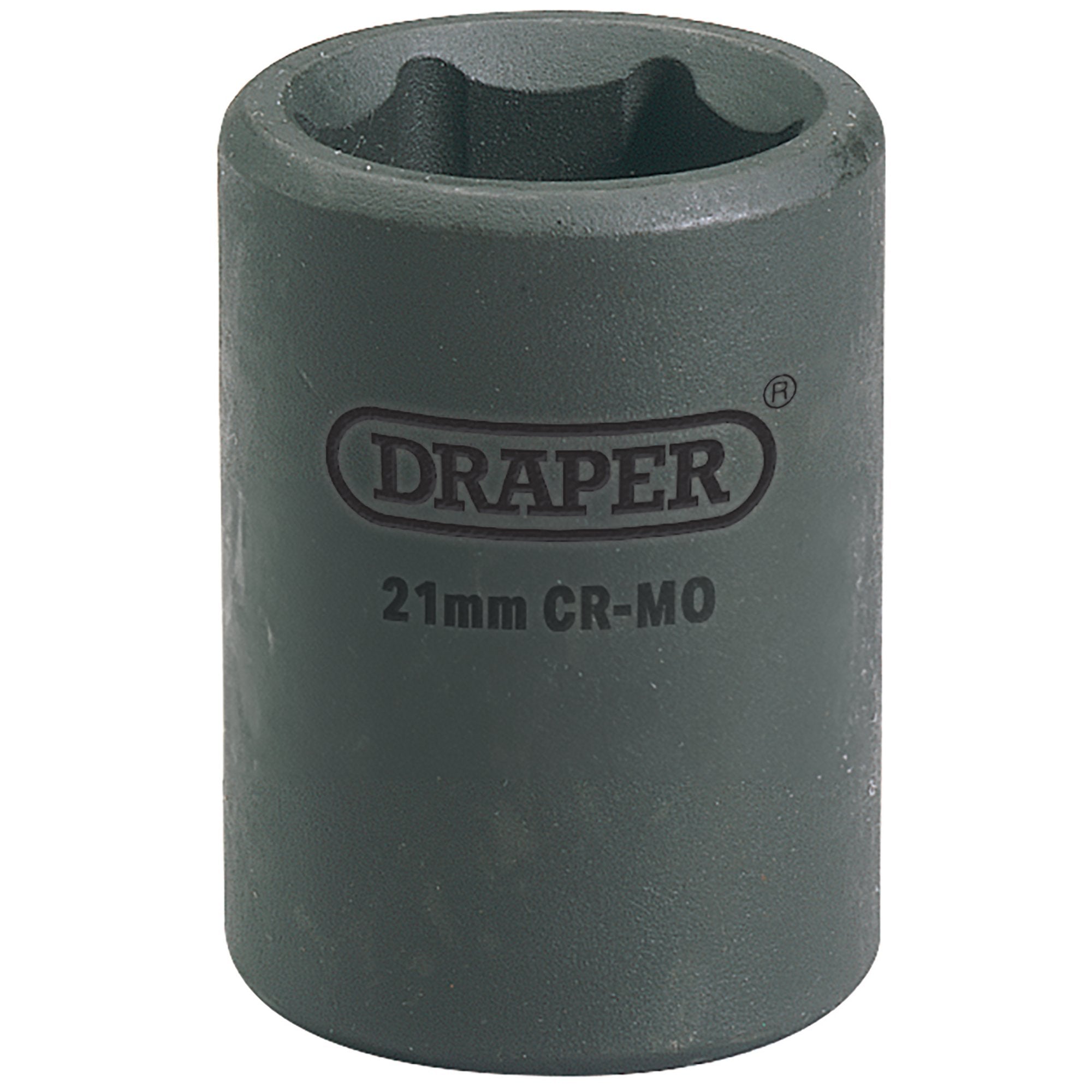 Draper-Expert-HI-TORQ®-Impact-Socket,-1/2"-Sq.-Dr.,-21mm