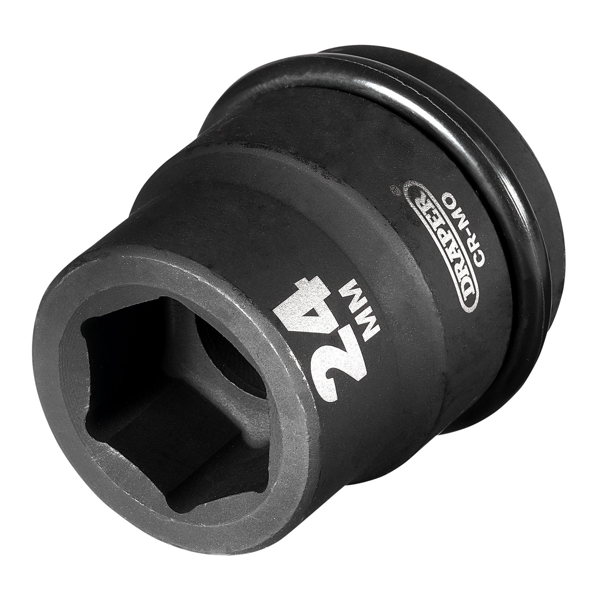 Draper-Expert-HI-TORQ®-6-Point-Impact-Socket,-3/4"-Sq.-Dr.,-24mm