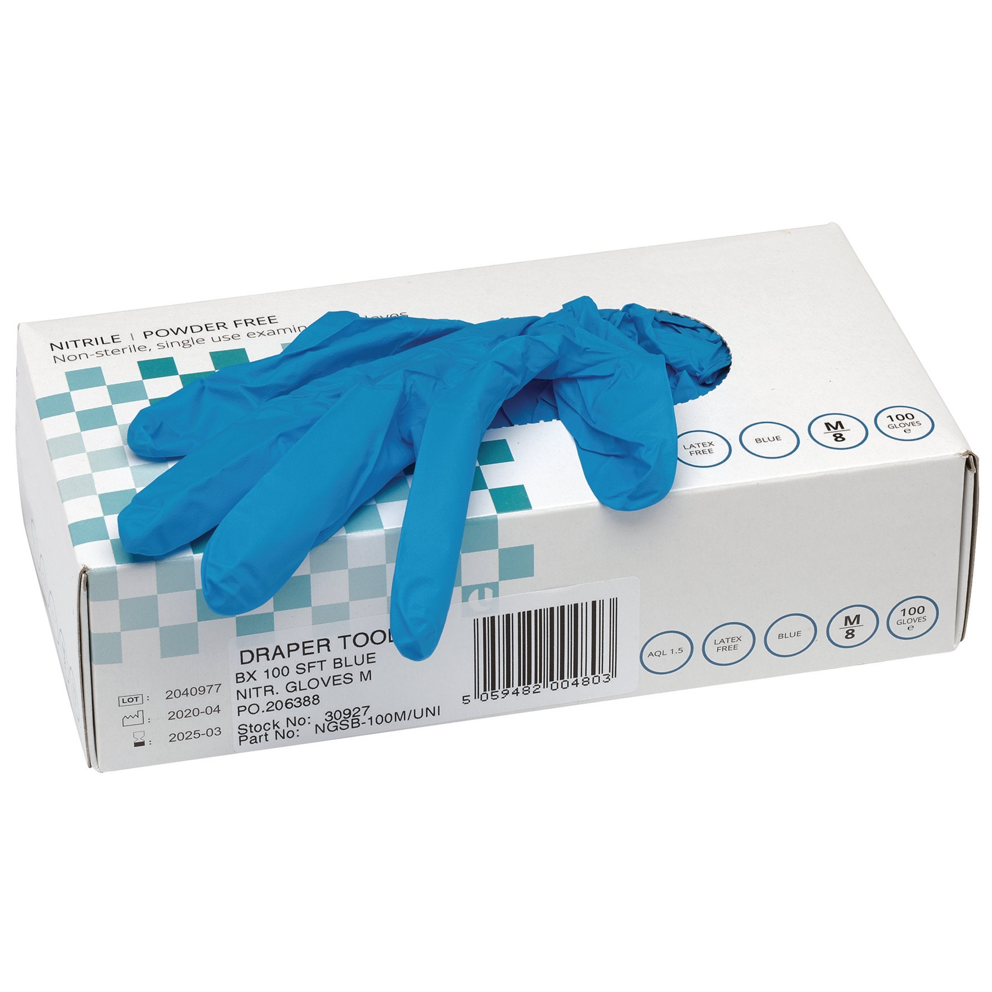 Nitrile-Gloves,-Medium,-Blue-(Pack-of-100)