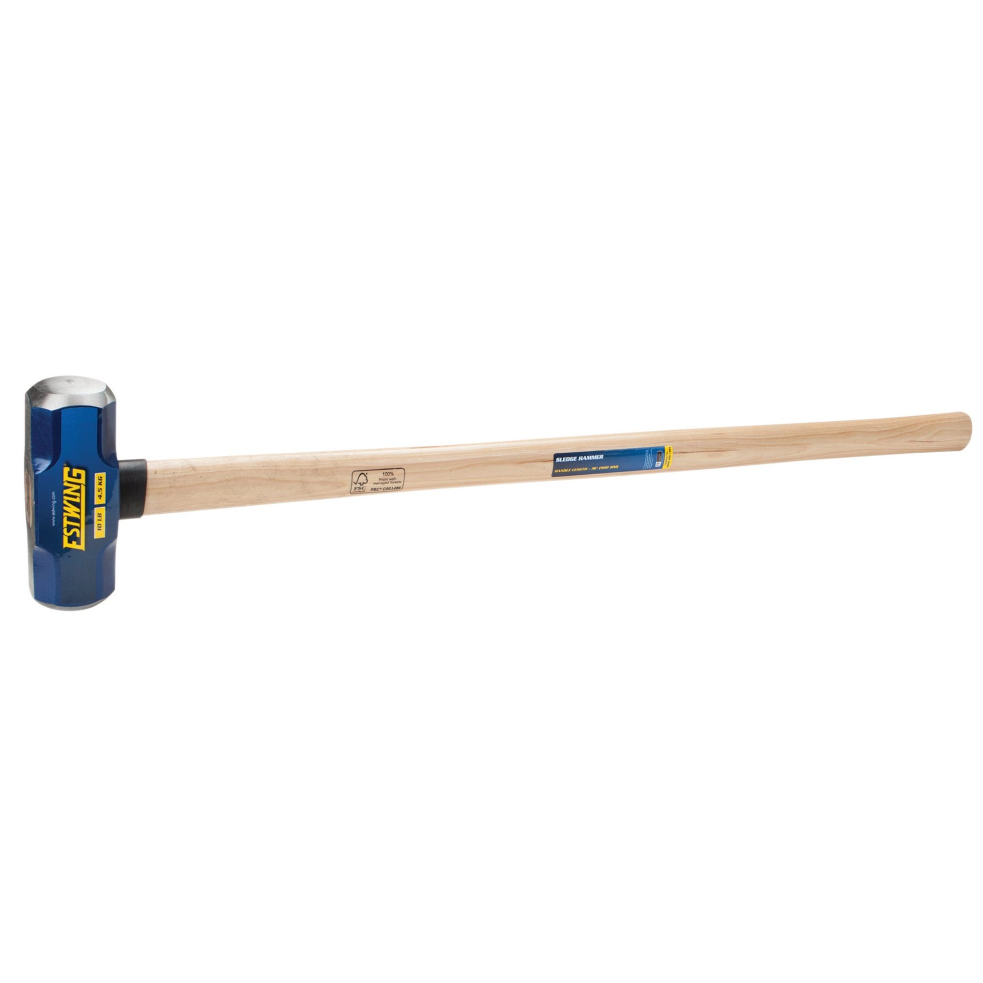 Estwing-Hickory-Shaft-Sledge-Hammer,-4.5kg/10lb