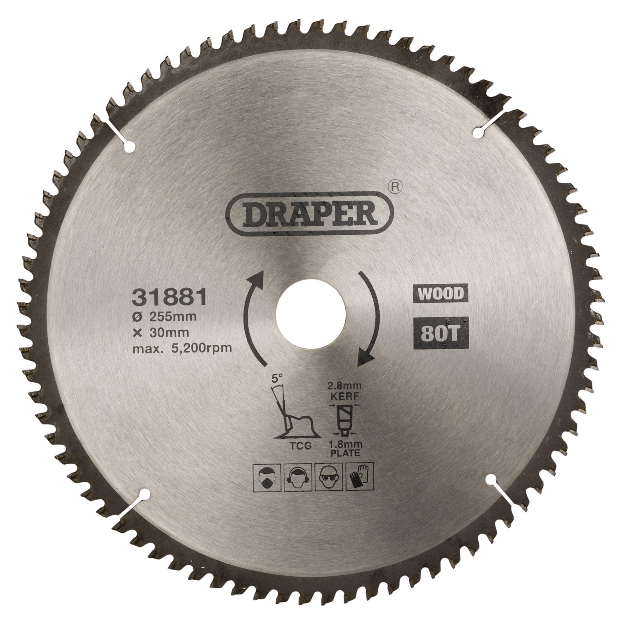 TCT-Triple-Chip-Grind-Circular-Saw-Blade,-255-x-30mm,-80T