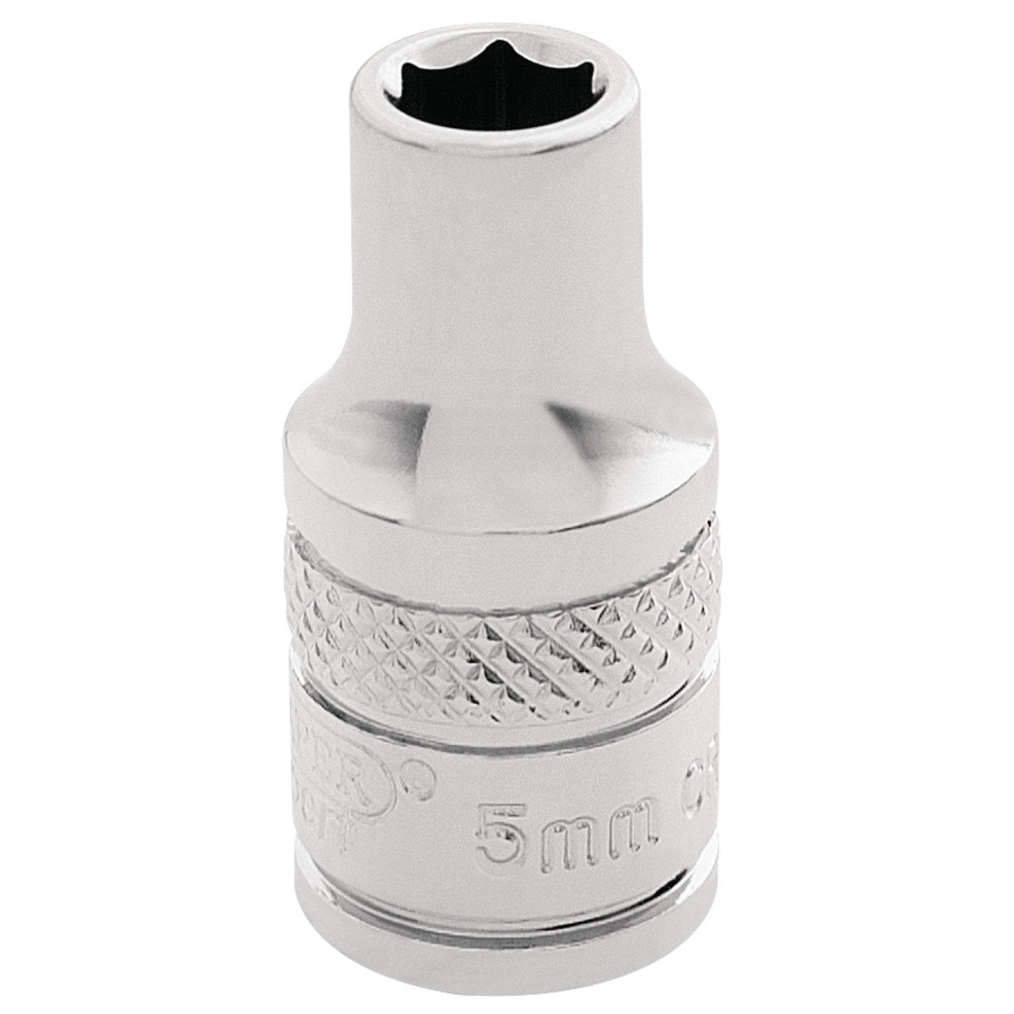Draper-HI-TORQ®-6-Point-Socket,-1/4"-Sq.-Dr.,-5.0mm