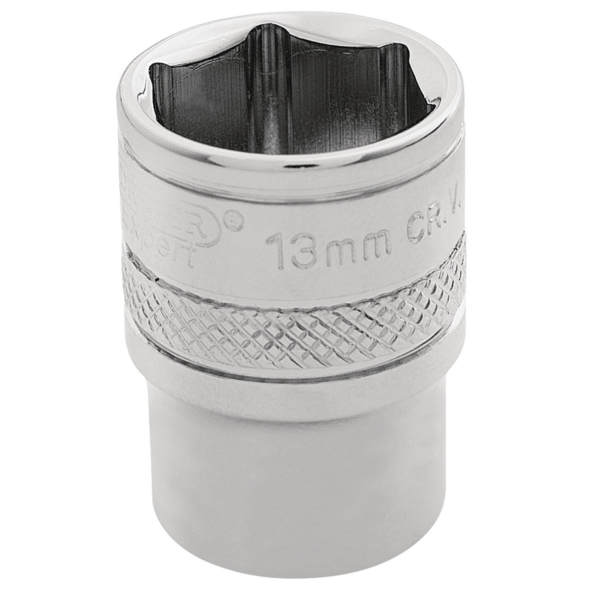 Draper-HI-TORQ®-6-Point-Socket,-1/4"-Sq.-Dr.,-13mm