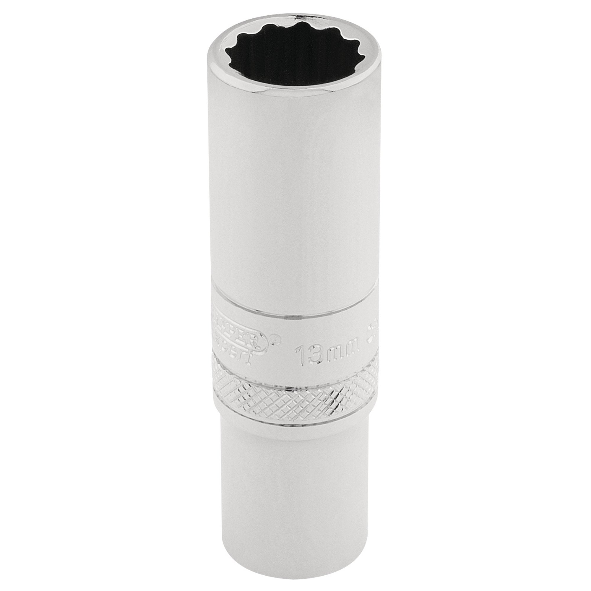 Draper-HI-TORQ®-12-Point-Deep-Socket,-3/8"-Sq.-Dr.,-12mm
