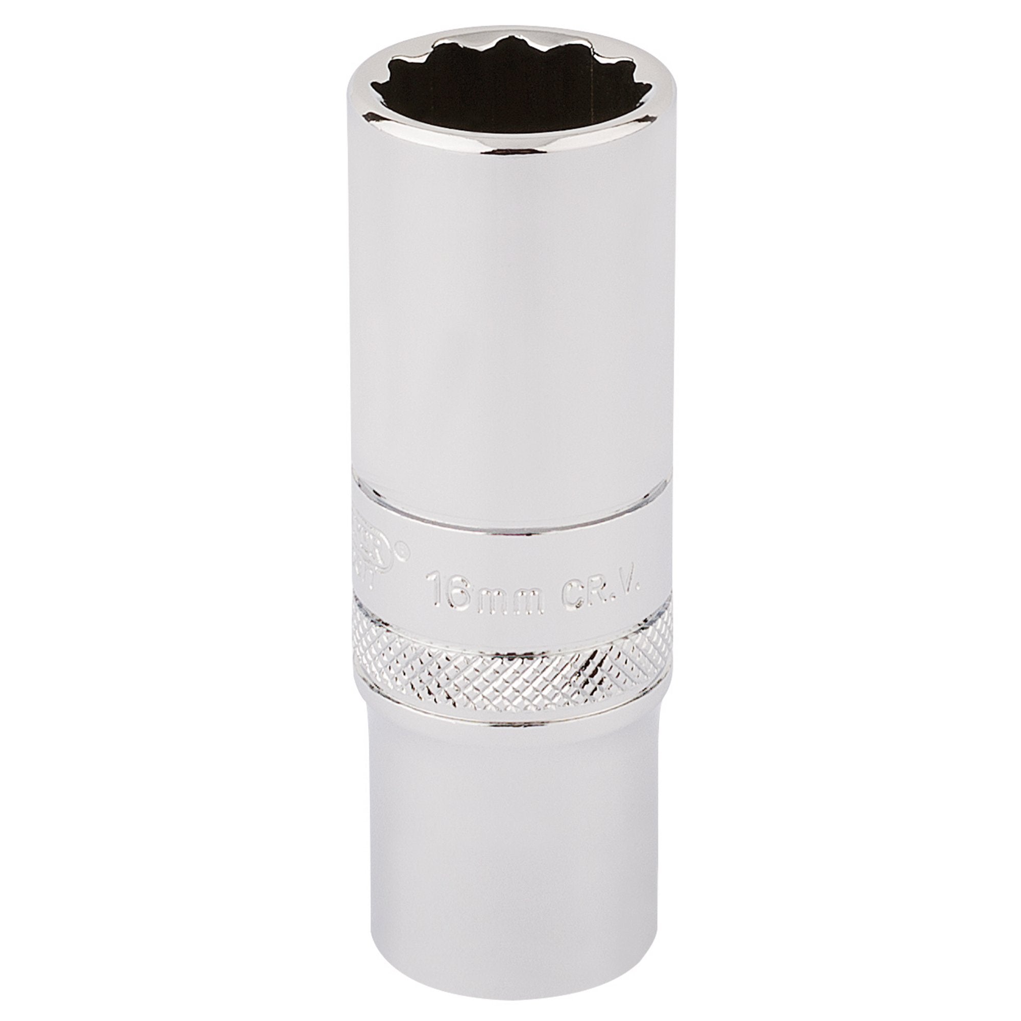 Draper-HI-TORQ®-12-Point-Deep-Socket,-3/8"-Sq.-Dr.,-16mm