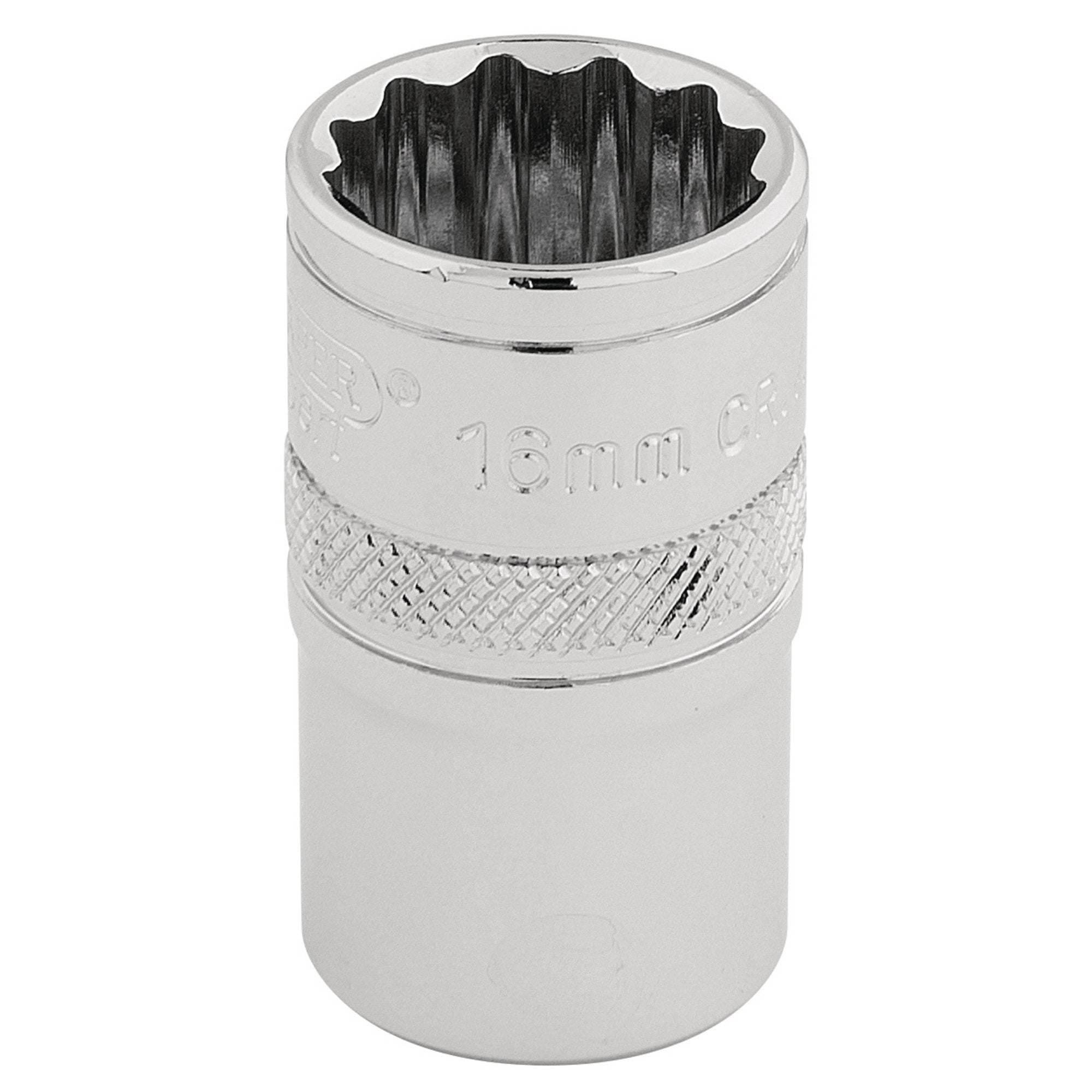 Draper-HI-TORQ®-12-Point-Socket,-1/2"-Sq.-Dr.,-16mm