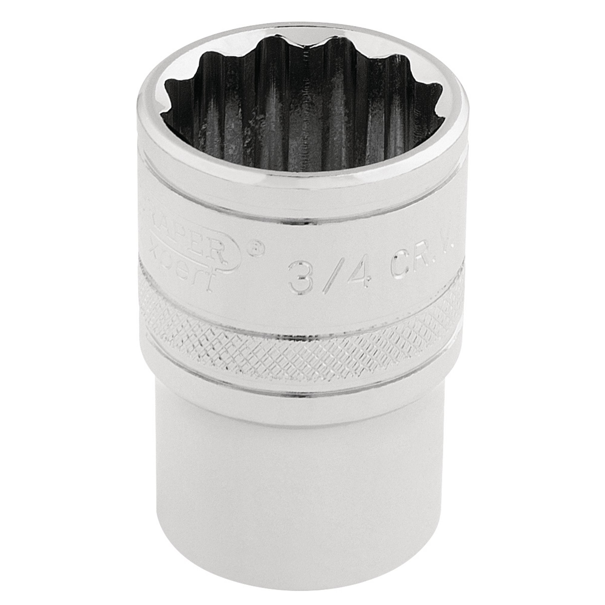 Draper-Expert-HI-TORQ®-12-Point-Socket,-1/2"-Sq.-Dr.,-3/4"
