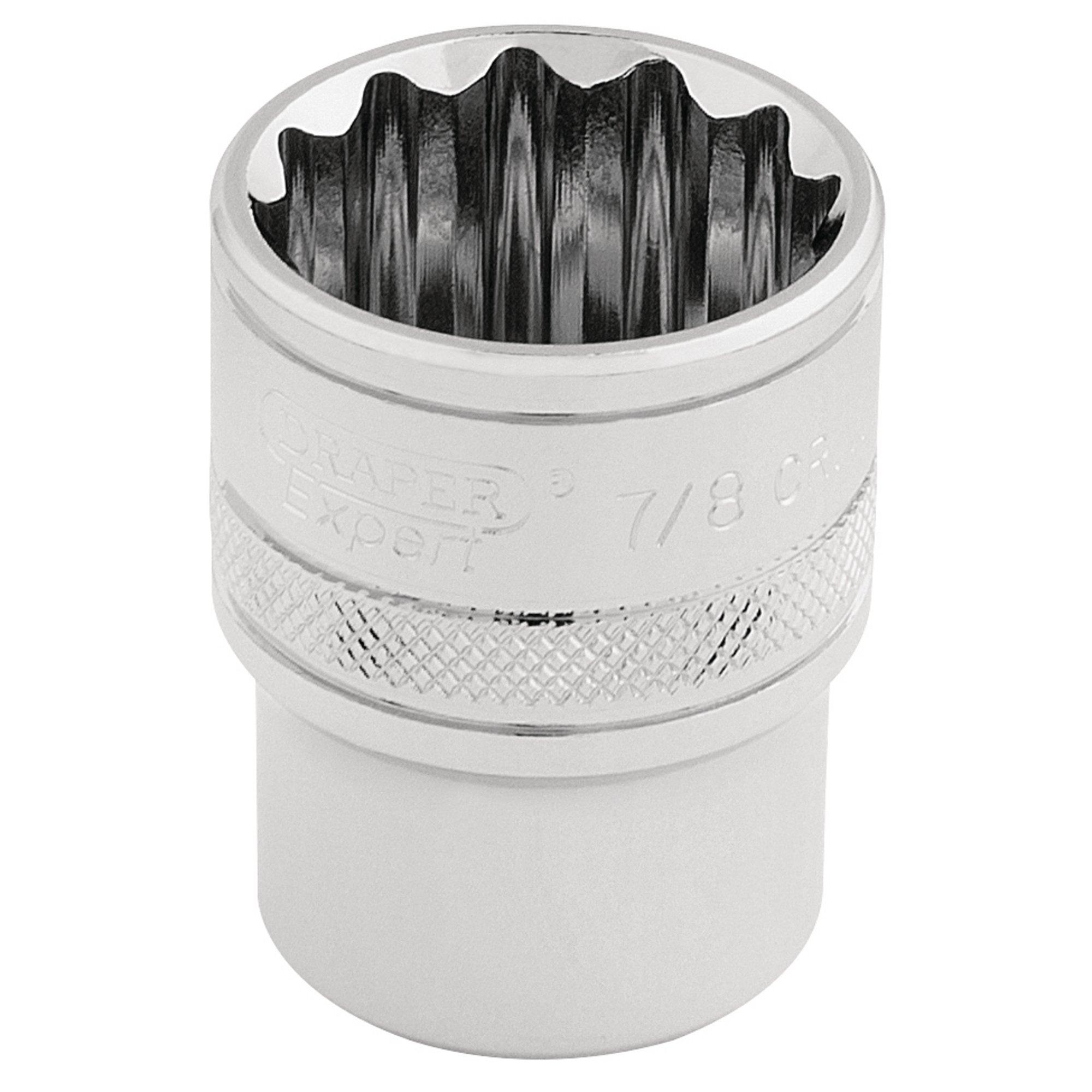 Draper-Expert-HI-TORQ®-12-Point-Socket,-1/2"-Sq.-Dr.,-7/8"