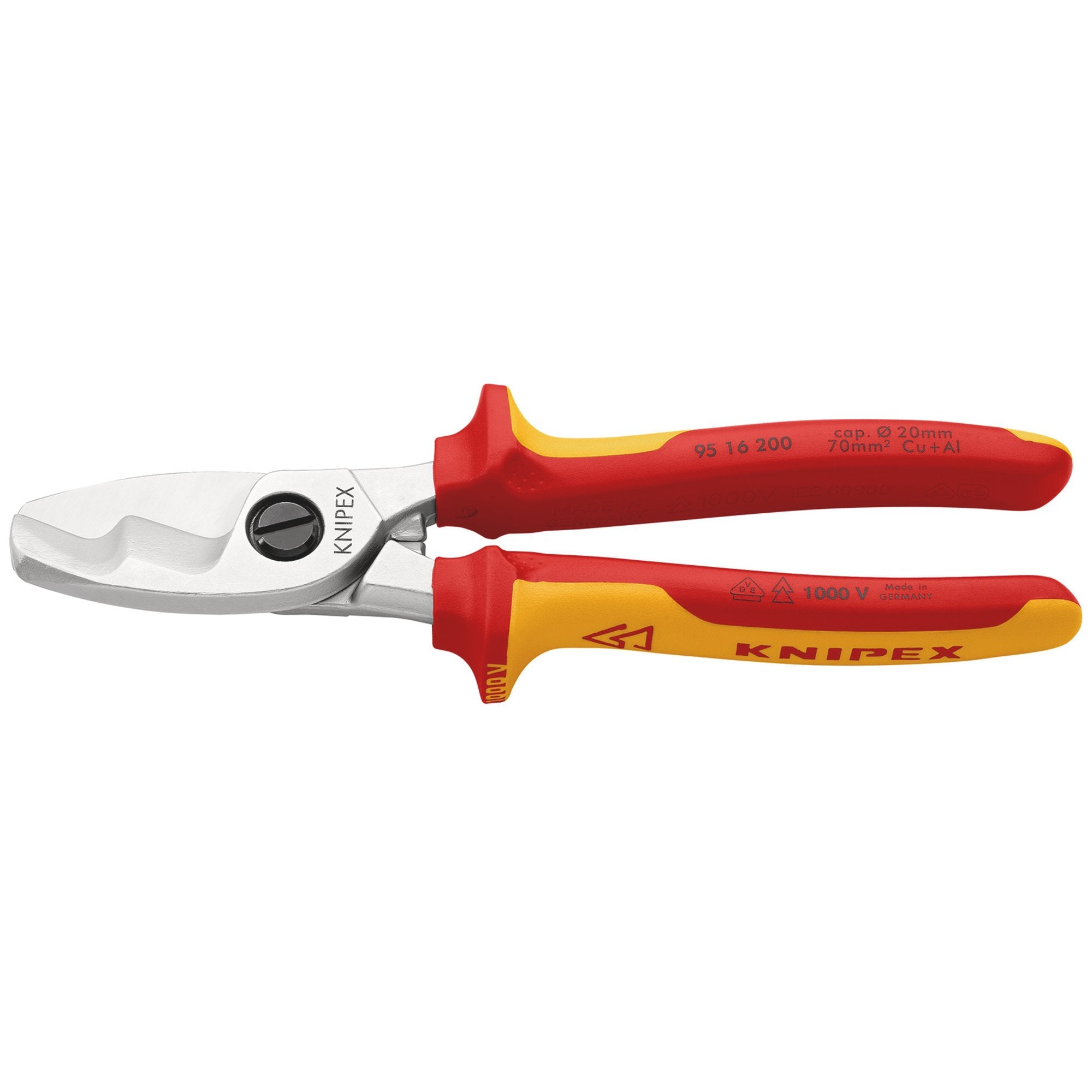 KNIPEX-95-16-200-SB-VDE-Insulated-Cable-Shears,-200mm