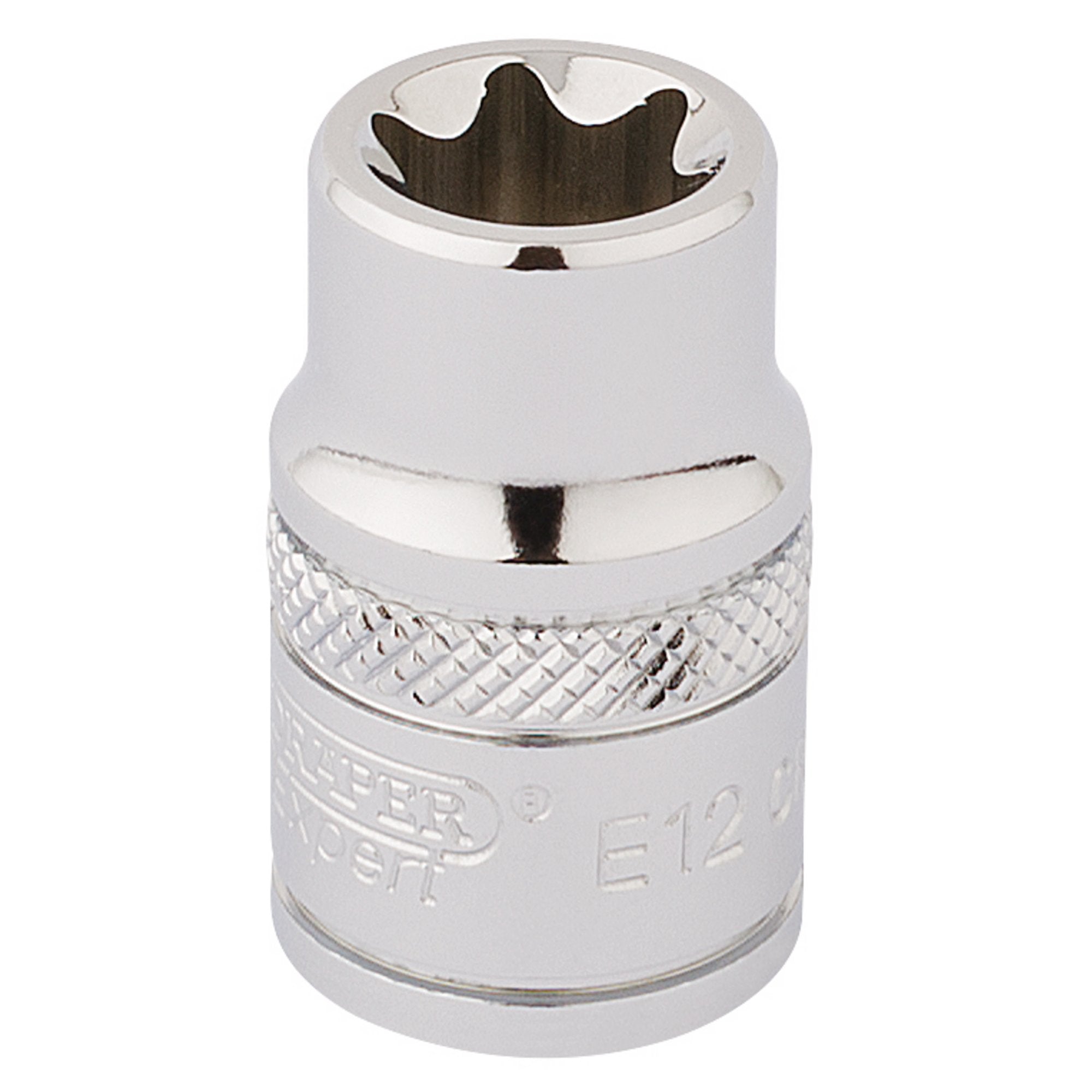 Draper-TX-STAR®-Socket,-3/8"-Sq.-Dr.,-E12