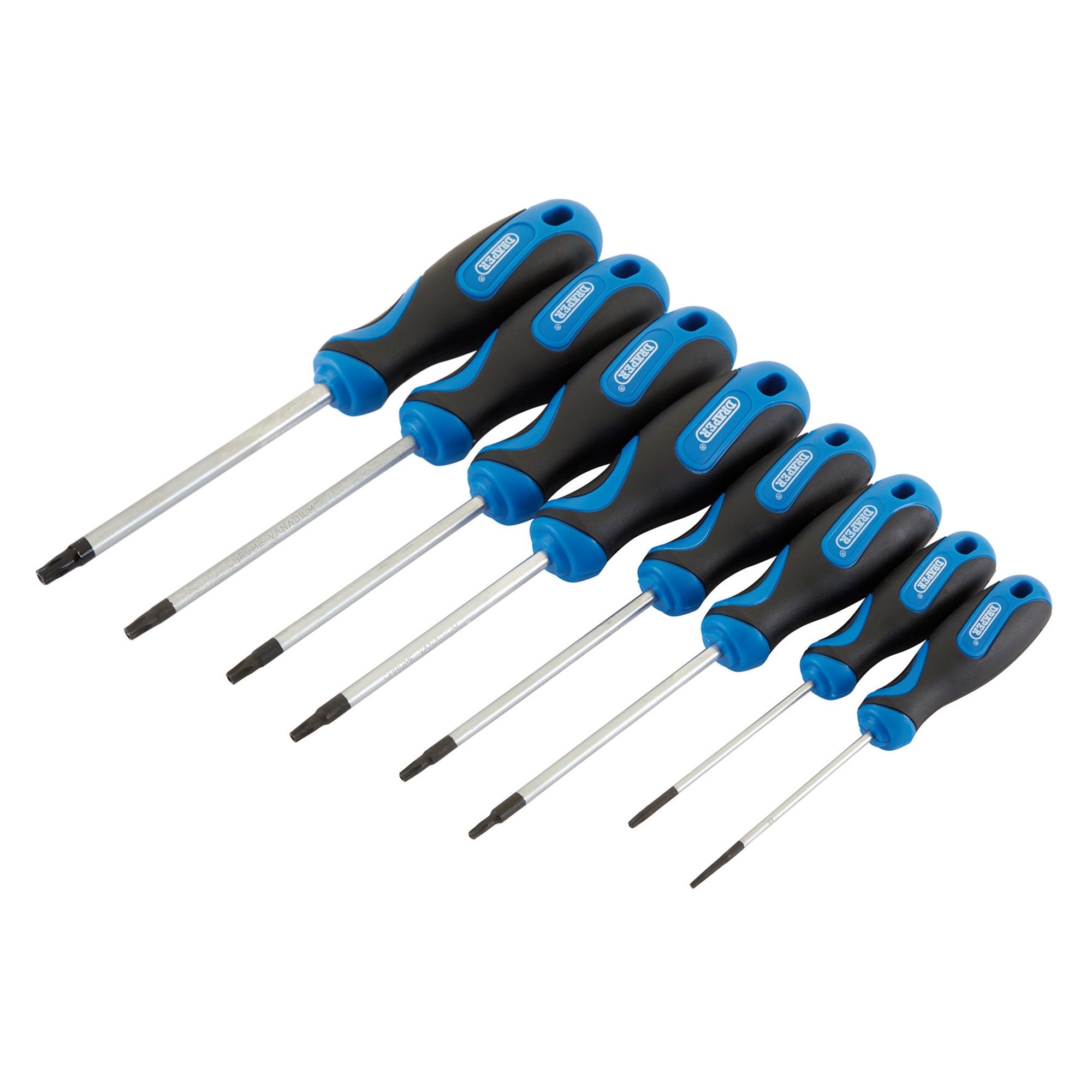 Draper-TX-STAR®-and-Draper-TX-STAR®-Security-Soft-Grip-Screwdriver-Set-(8-Piece)
