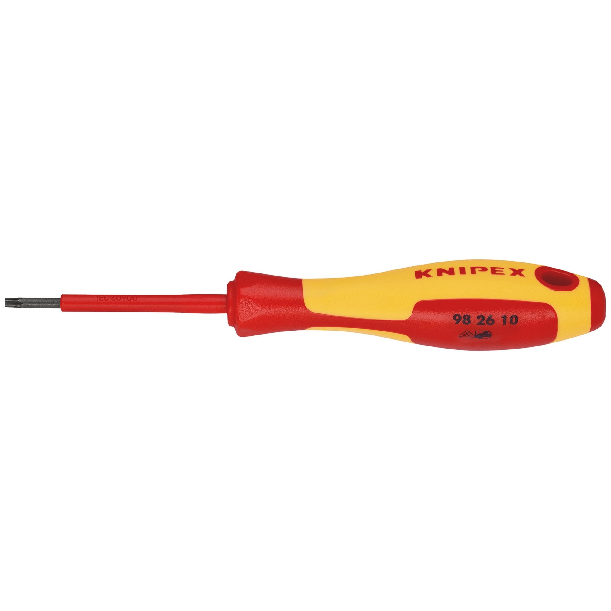 KNIPEX-98-26-10-VDE-Insulated-Torx®-Screwdriver,-TX10-x-60mm