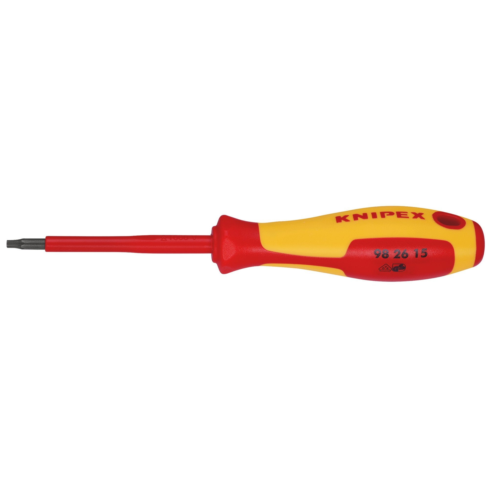 KNIPEX-98-26-15-VDE-Insulated-Torx®-Screwdriver-TX15-x-80mm