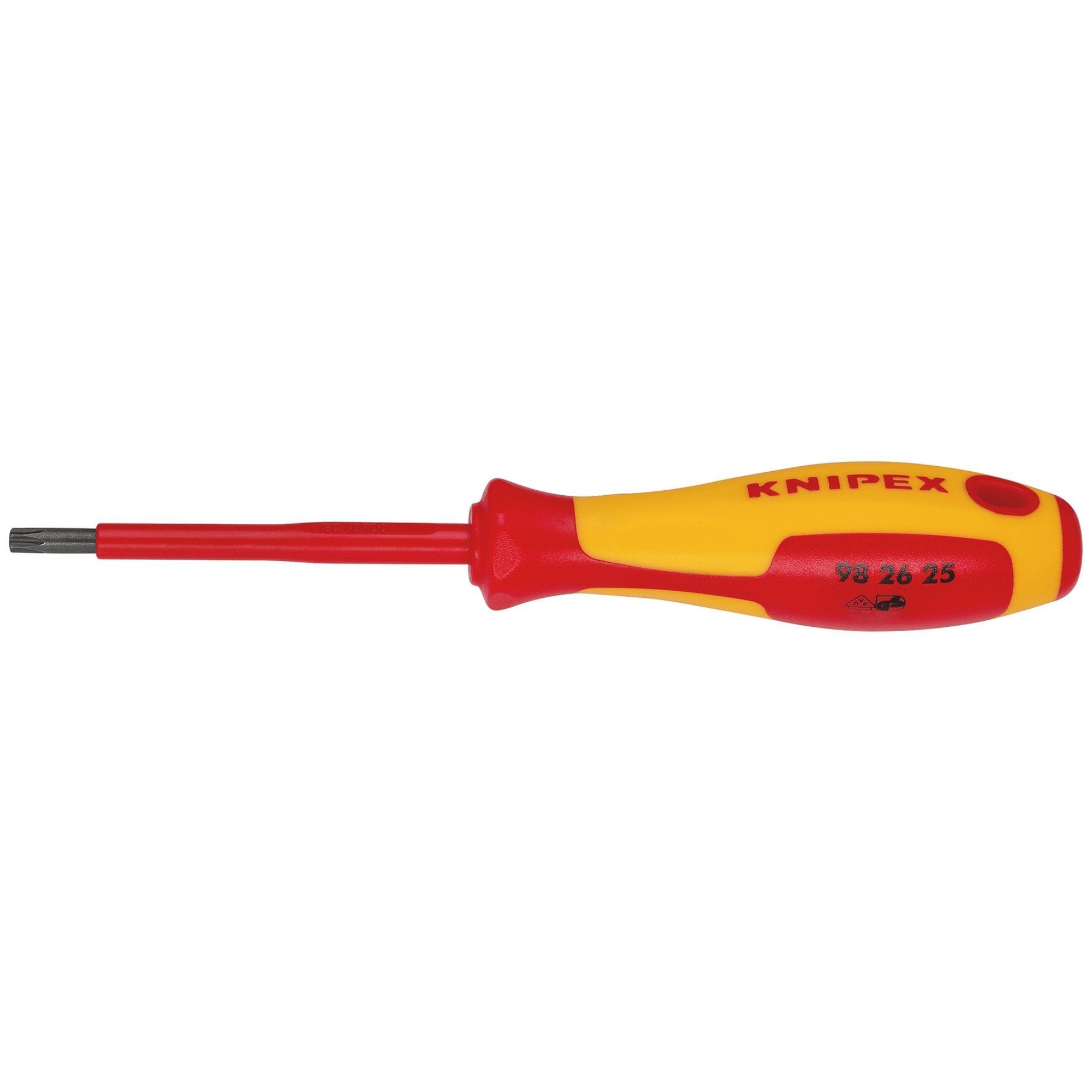 KNIPEX-98-26-25-VDE-Insulated-Torx®-Screwdriver-TX25-x-80mm