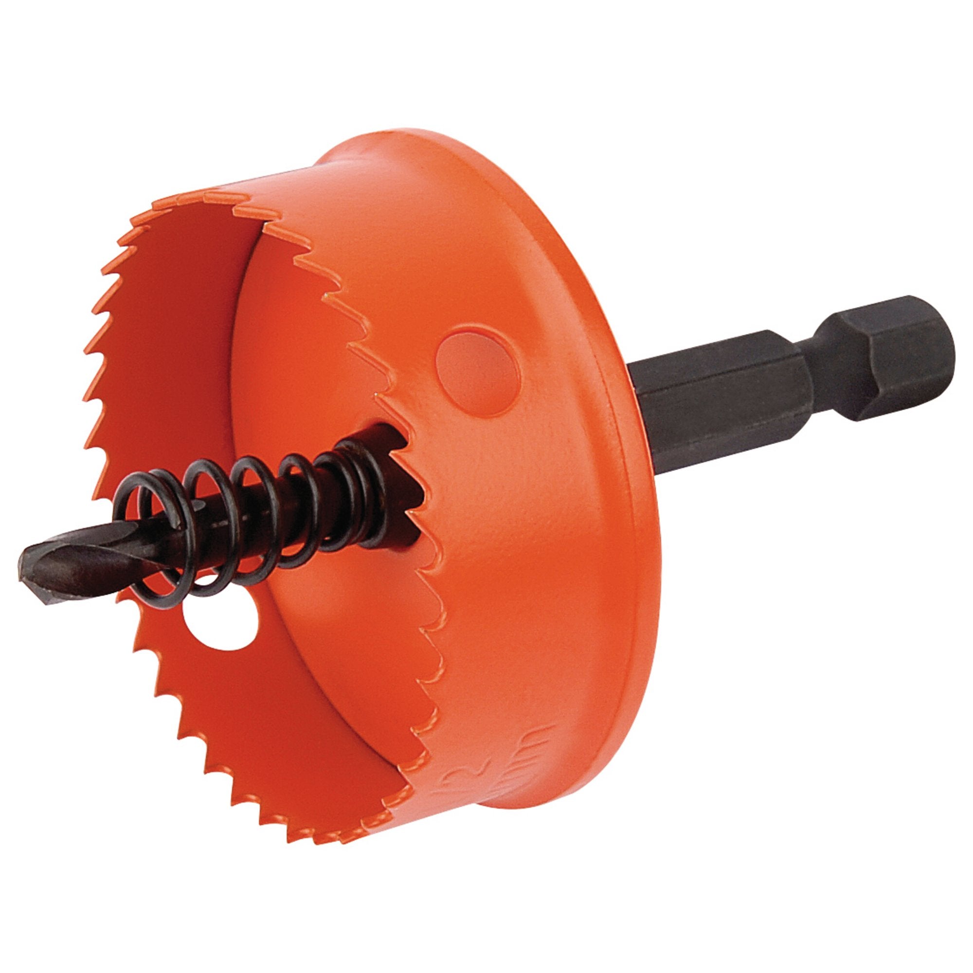 Bi-Metal-Hole-Saw-with-Integrated-Arbor,-38mm