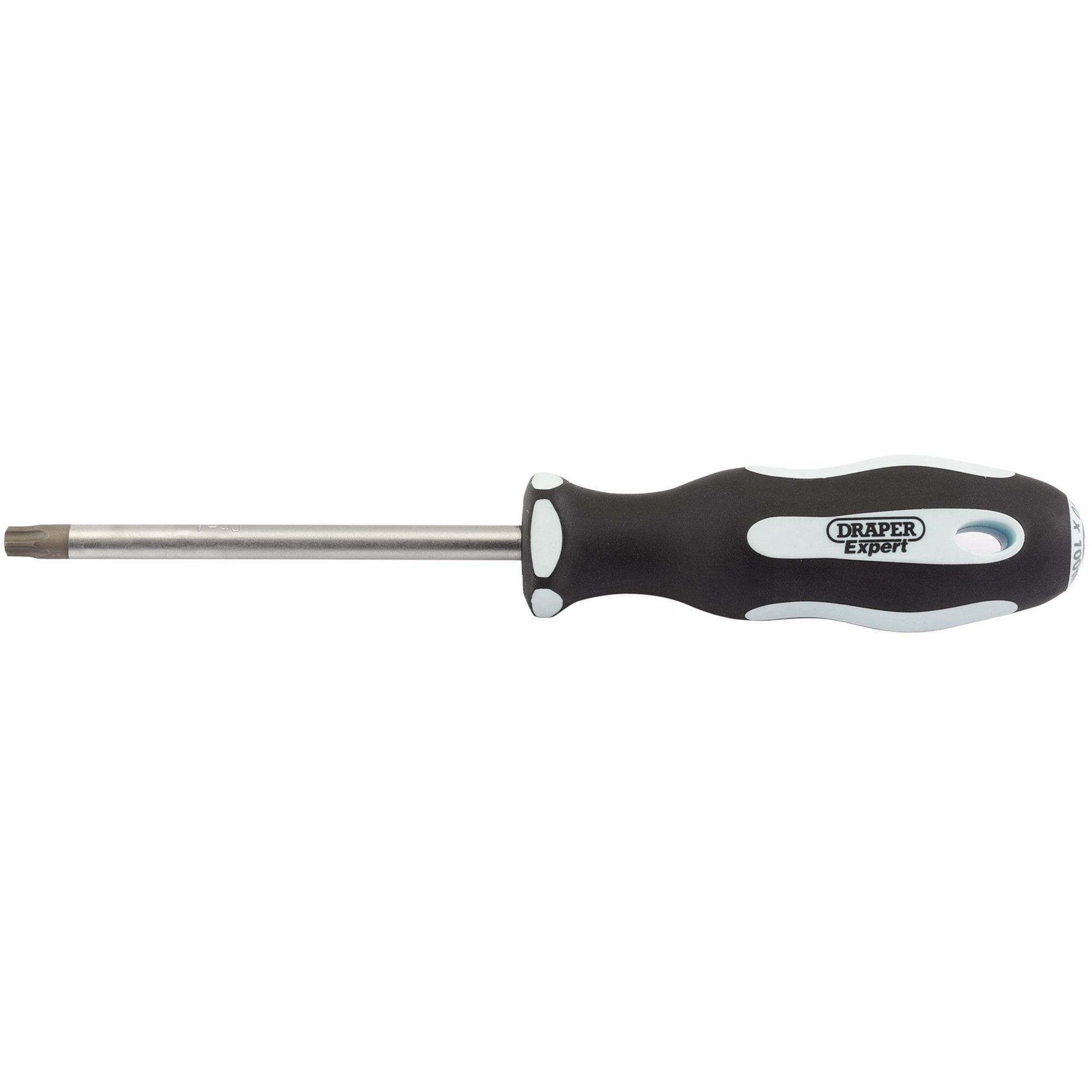 Draper-TX-STAR®-Security-Soft-Grip-Screwdriver,-T40T-x-100mm