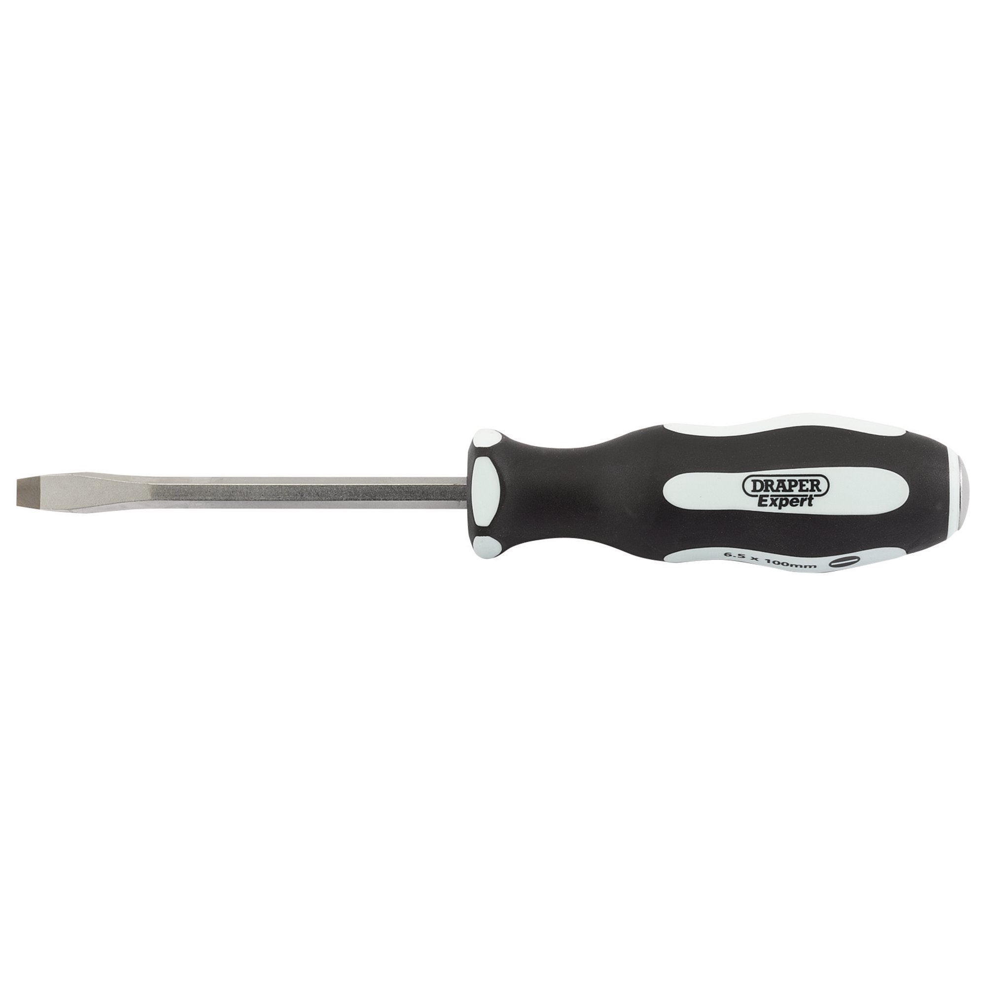 Pound-Thru'-Plain-Slot-Soft-Grip-Screwdriver,-6.5-x-100mm