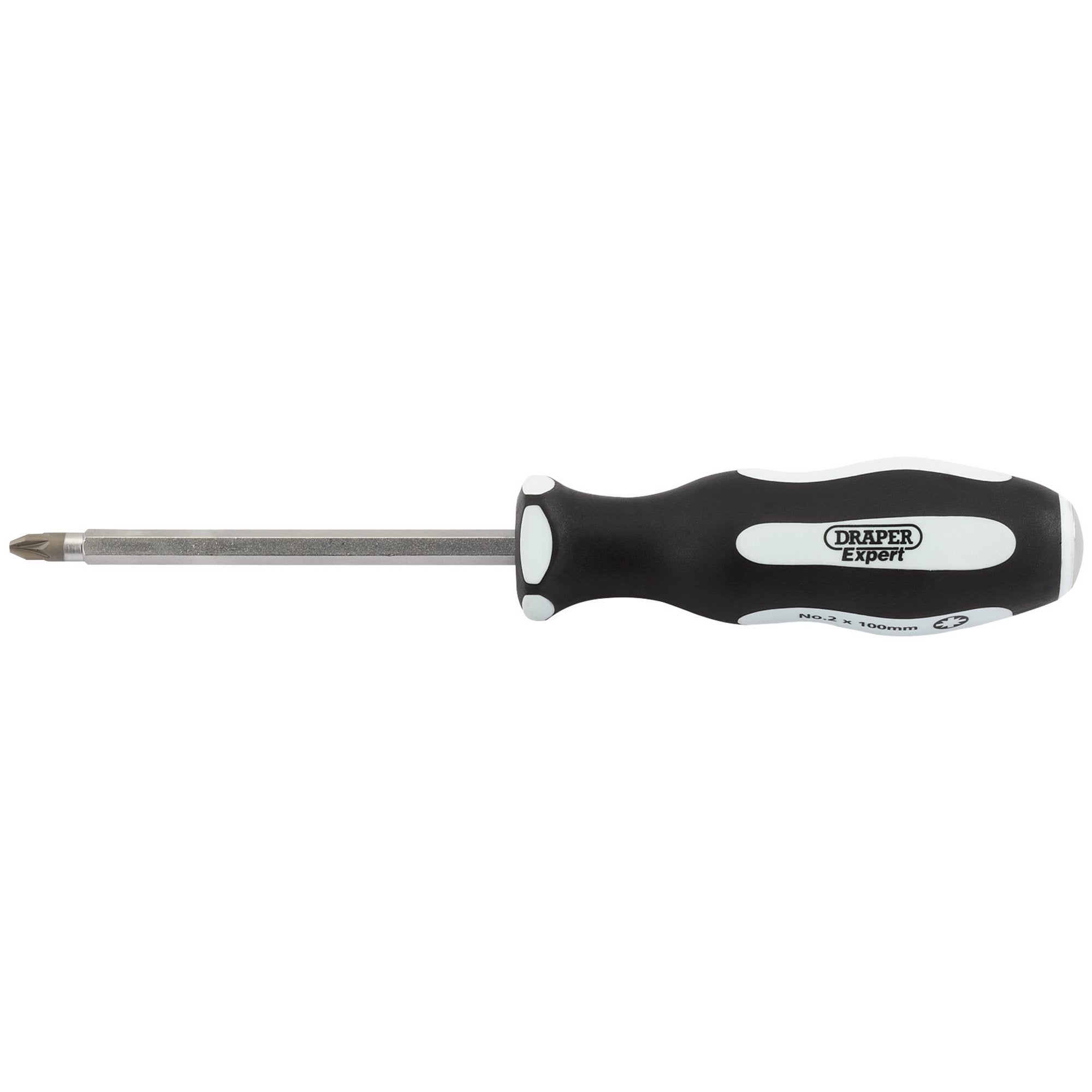 Pound-Thru'-PZ-TYPE-Soft-Grip-Screwdriver,-No.2-x-100mm