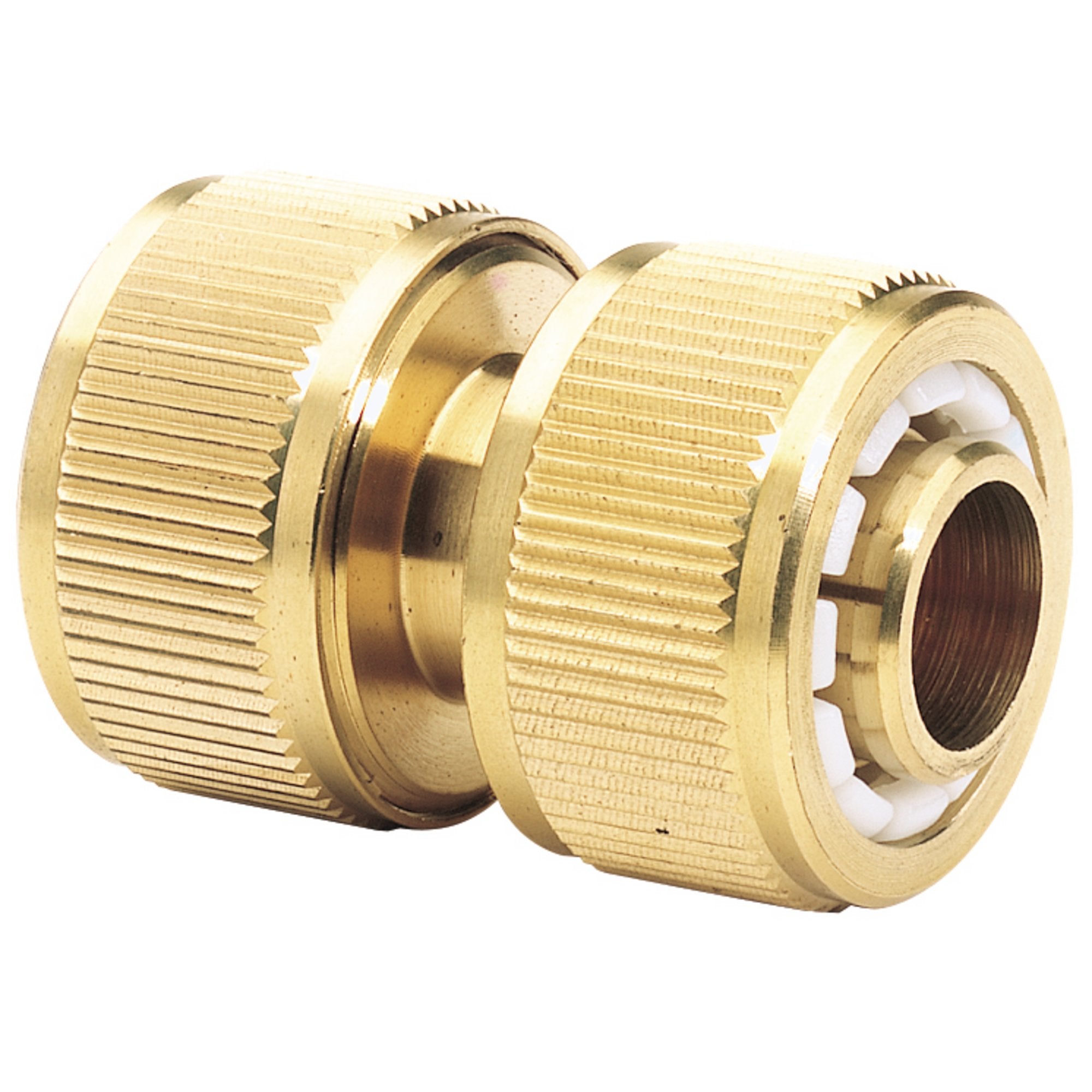 Brass-Hose-Repair-Connector,-3/4"