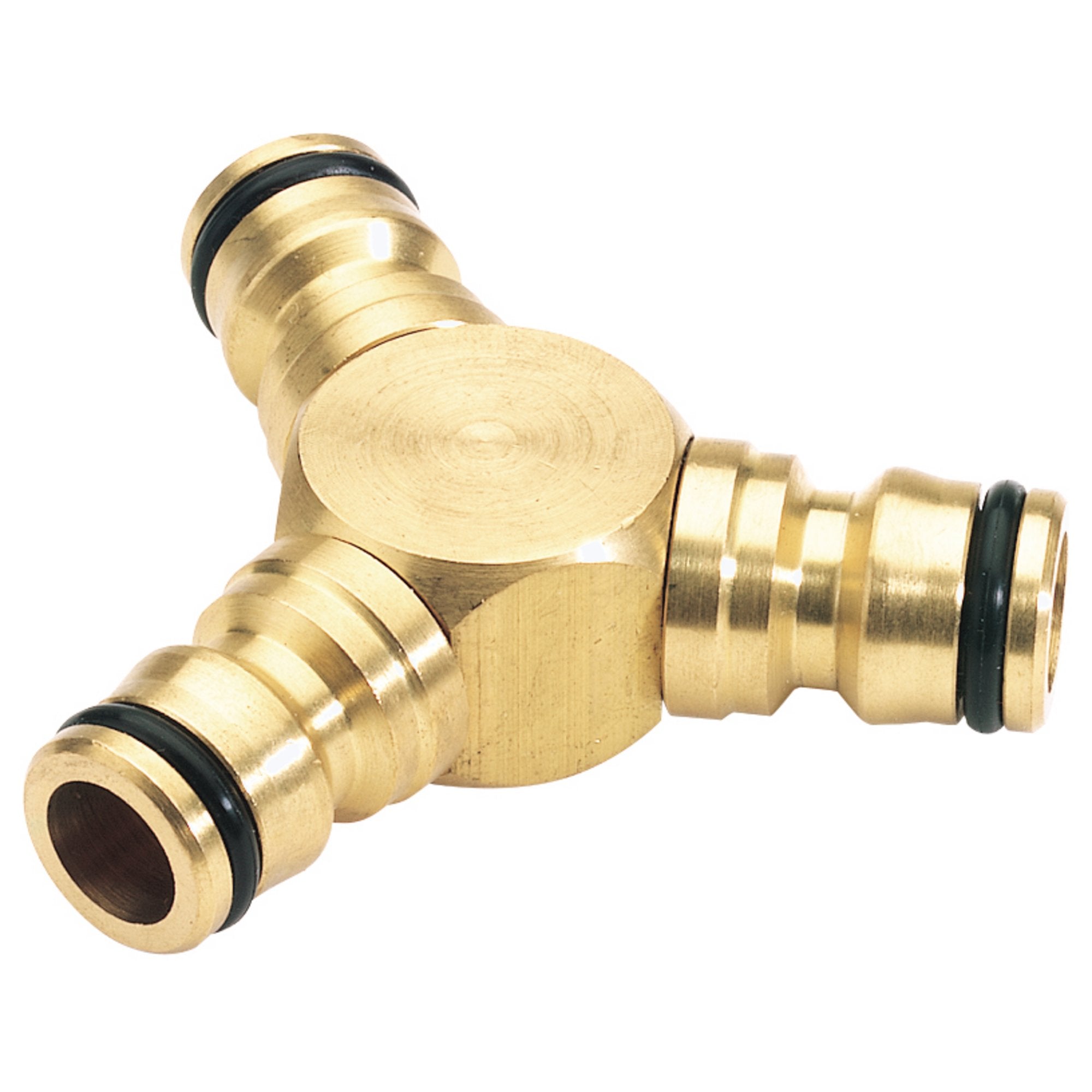 Brass-3-Way-Connector