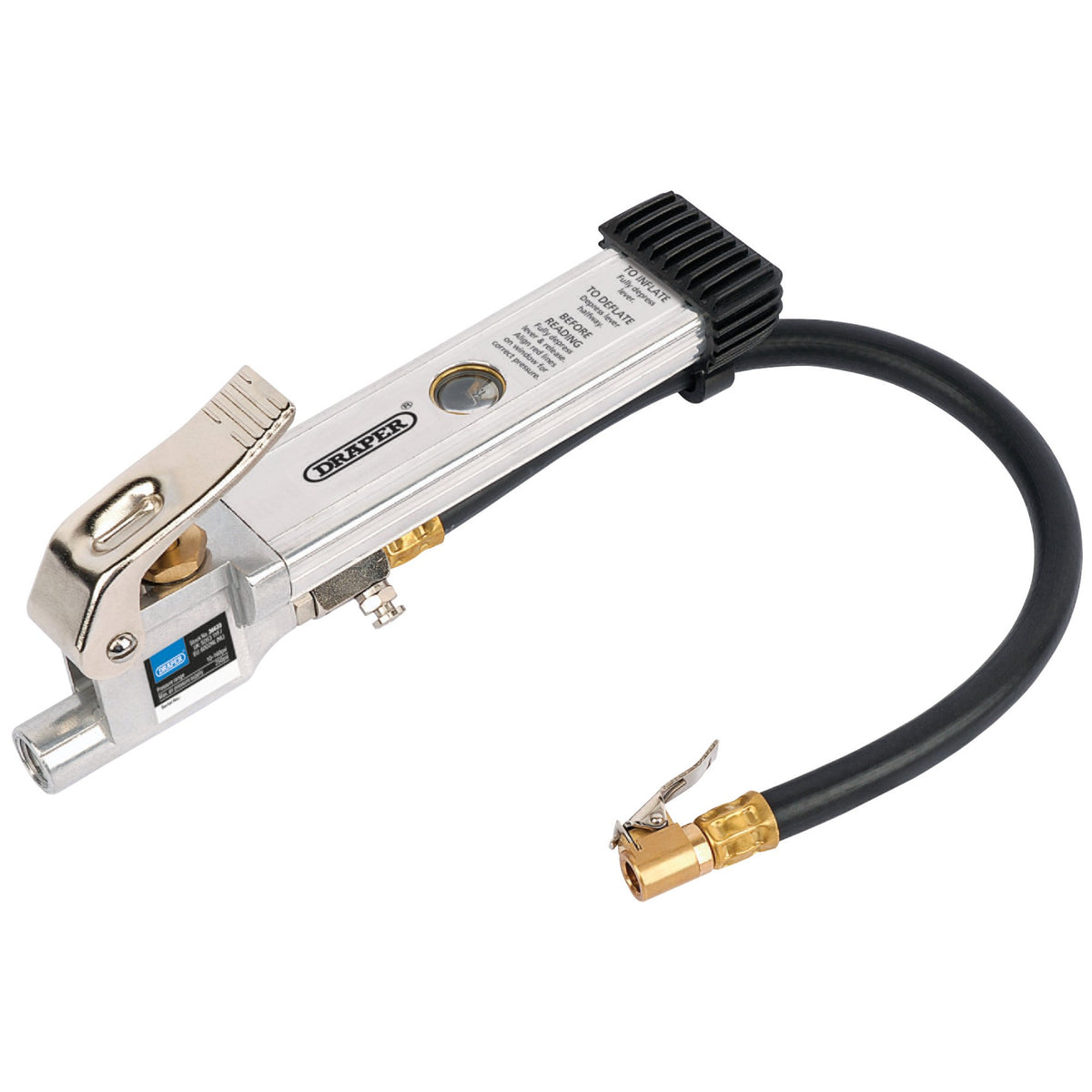 Air Line Inflator with Open Ended Clip On Connector – Ablemonk Private ...