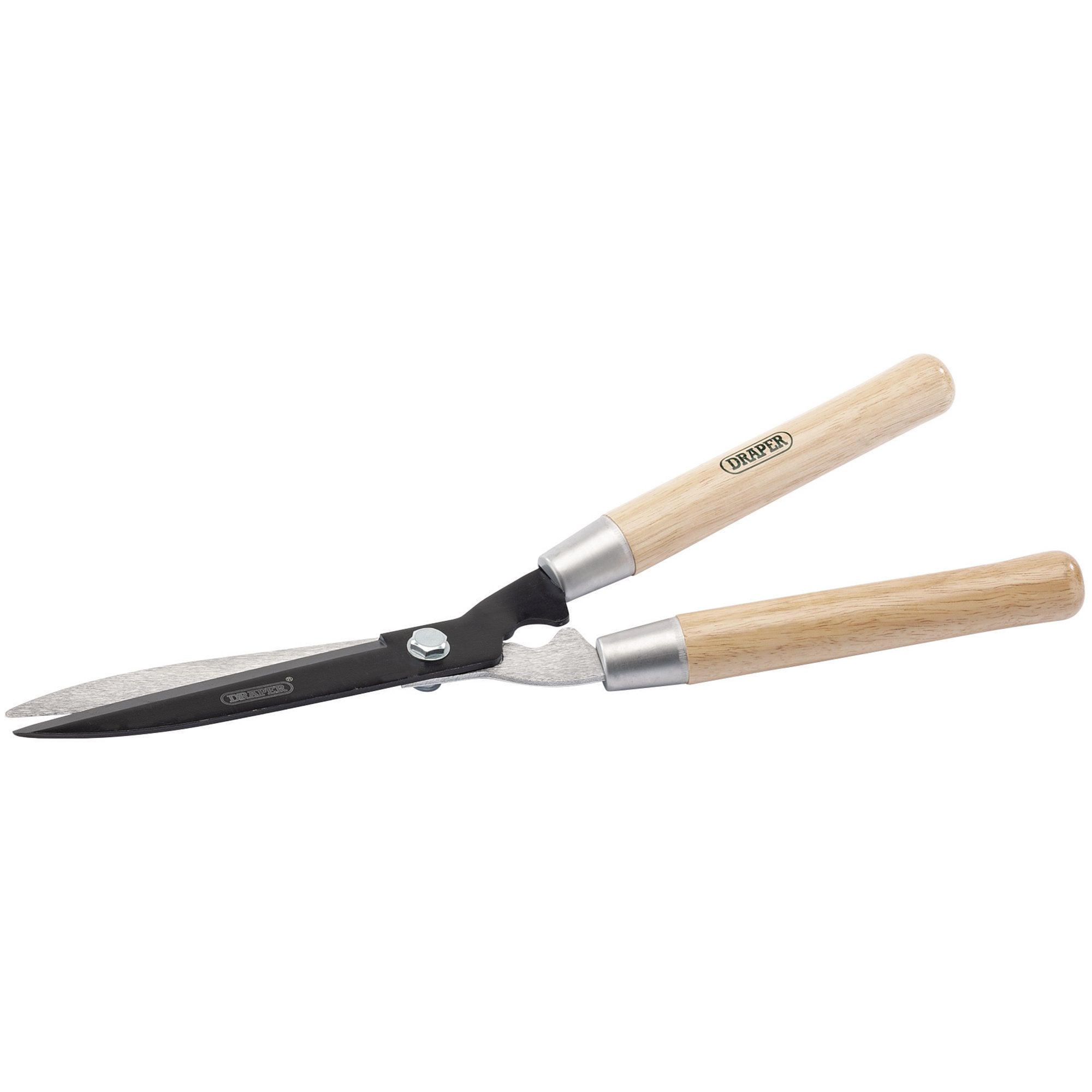 Straight-Edge-Garden-Shears-with-Ash-Handles,-230mm