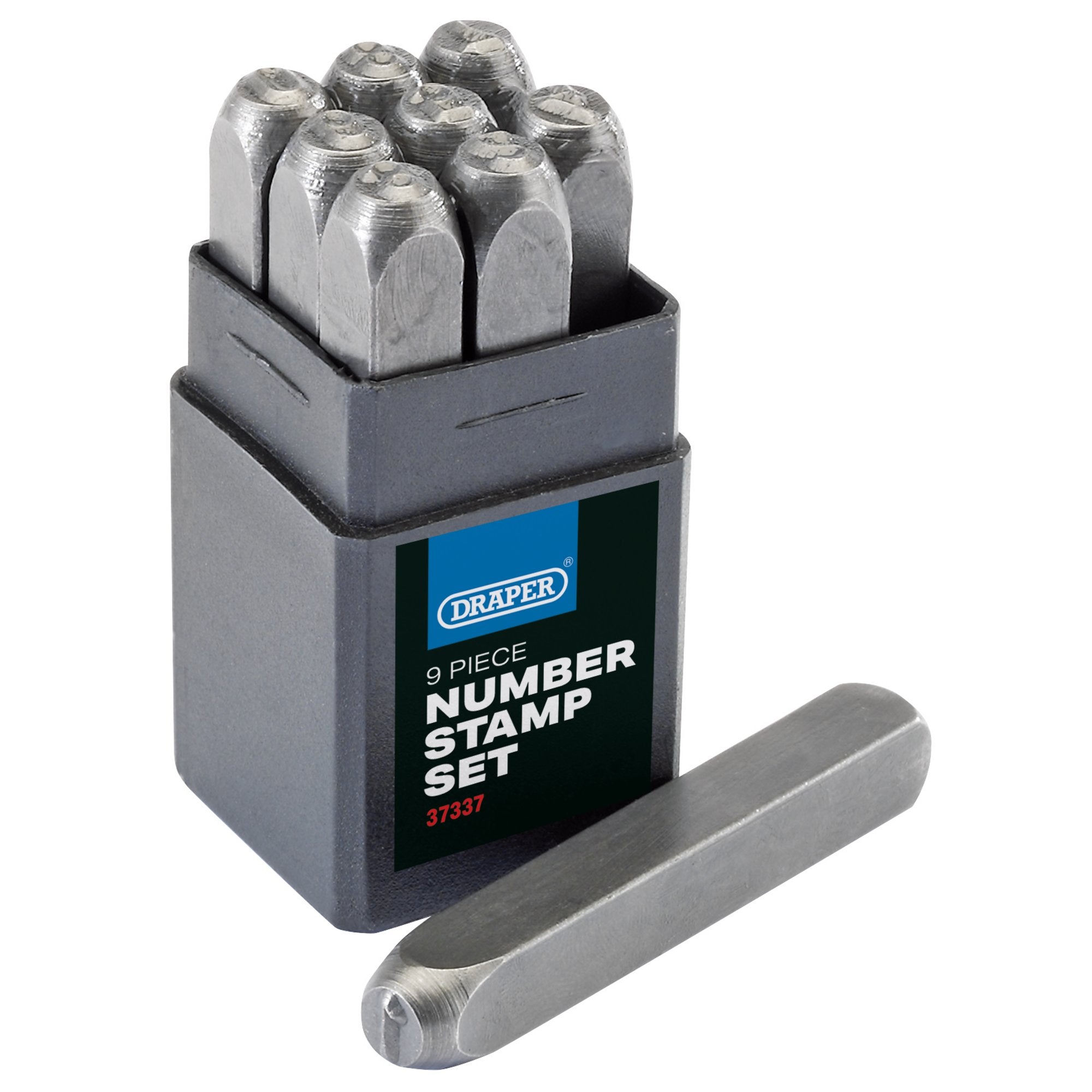 0---9-Number-Stamp-Set,-3/16"