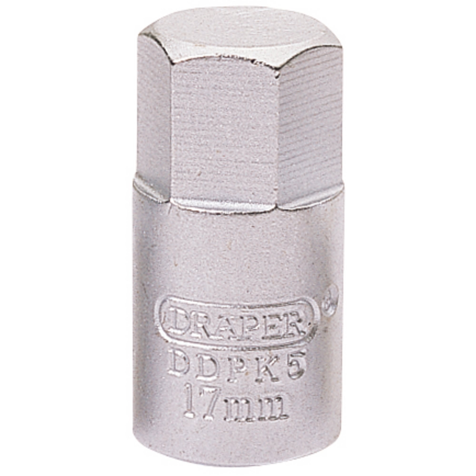 Hexagon-Drain-Plug-Key,-3/8"-Sq.-Dr.,-17mm