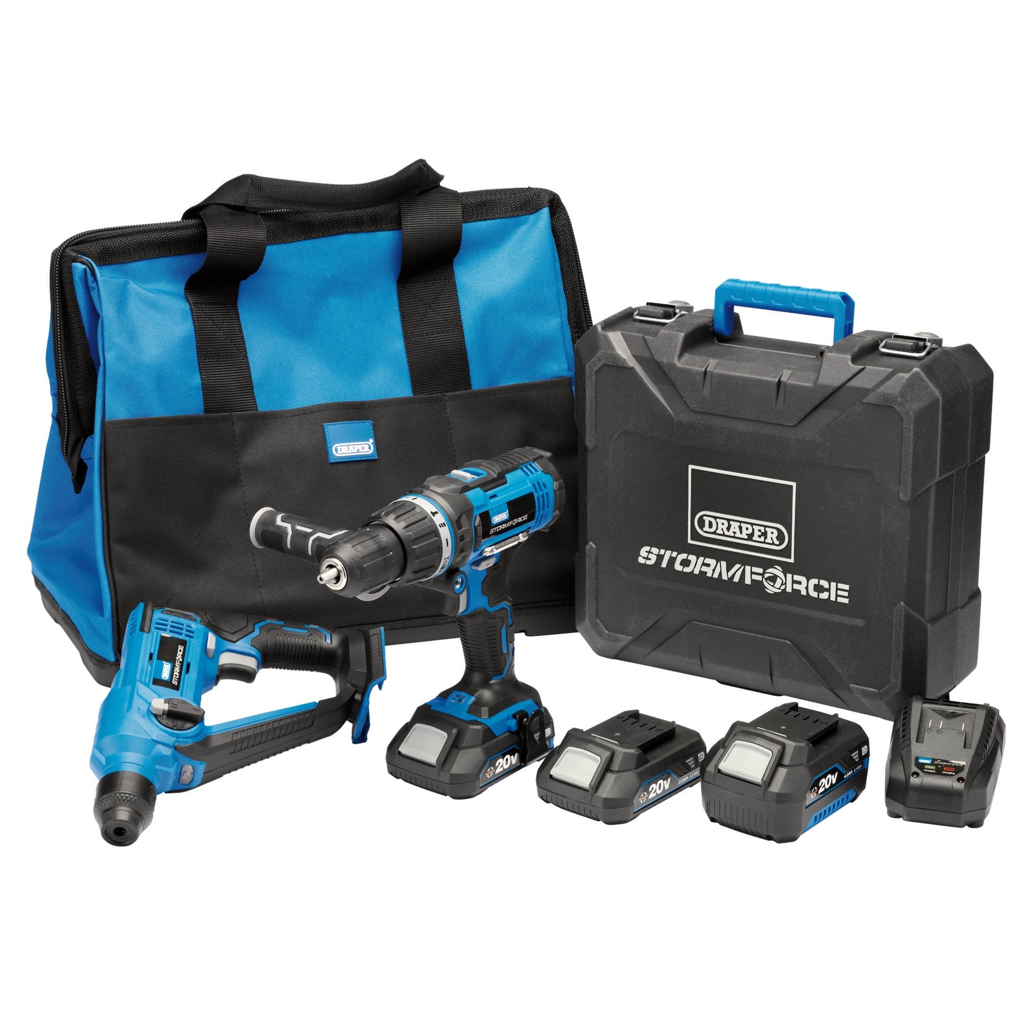 Draper-Storm-Force®-20V-Cordless-Kit-(7-Piece)