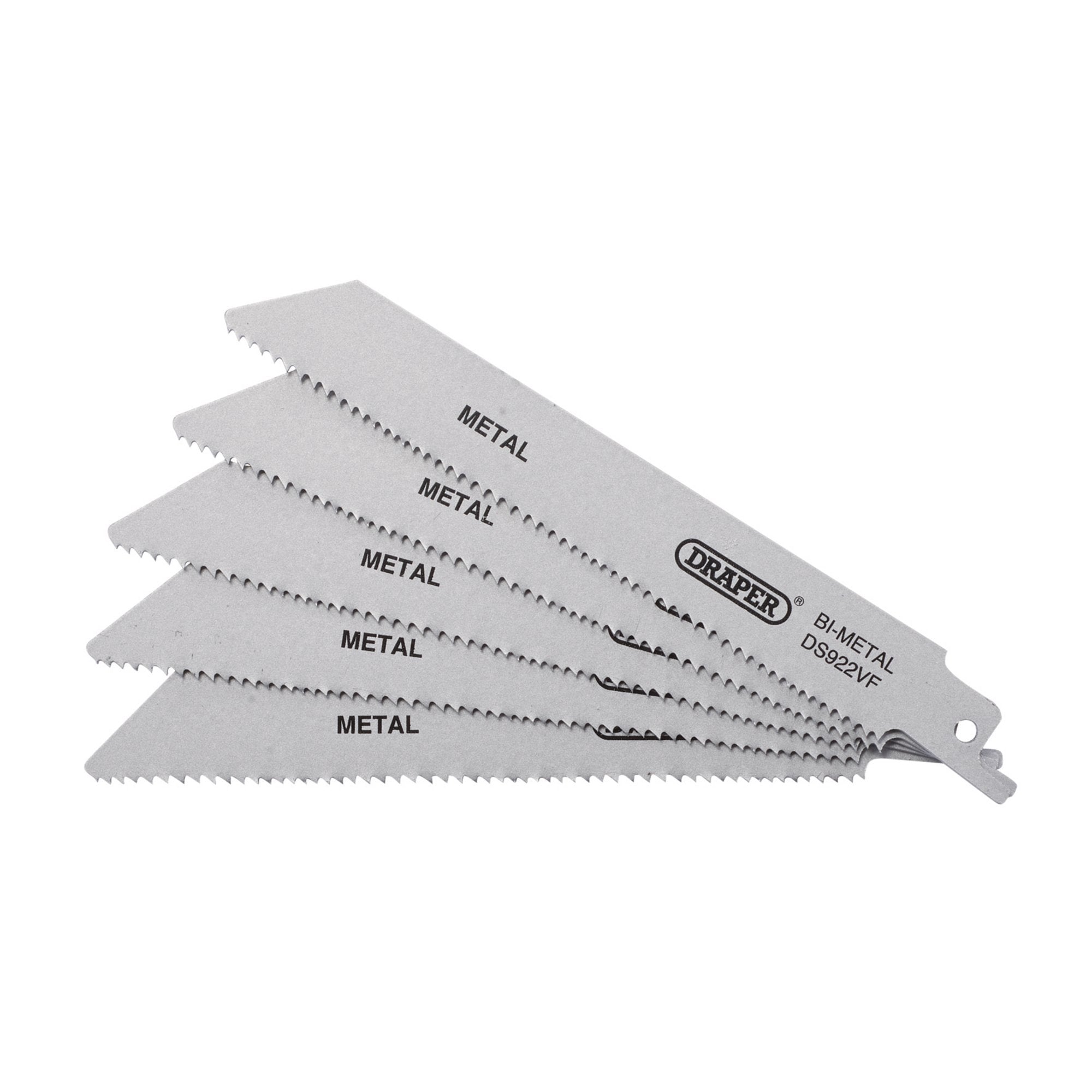 Bi-metal-Reciprocating-Saw-Blades-for-Metal,-150mm,-10-14tpi-(Pack-of-5)