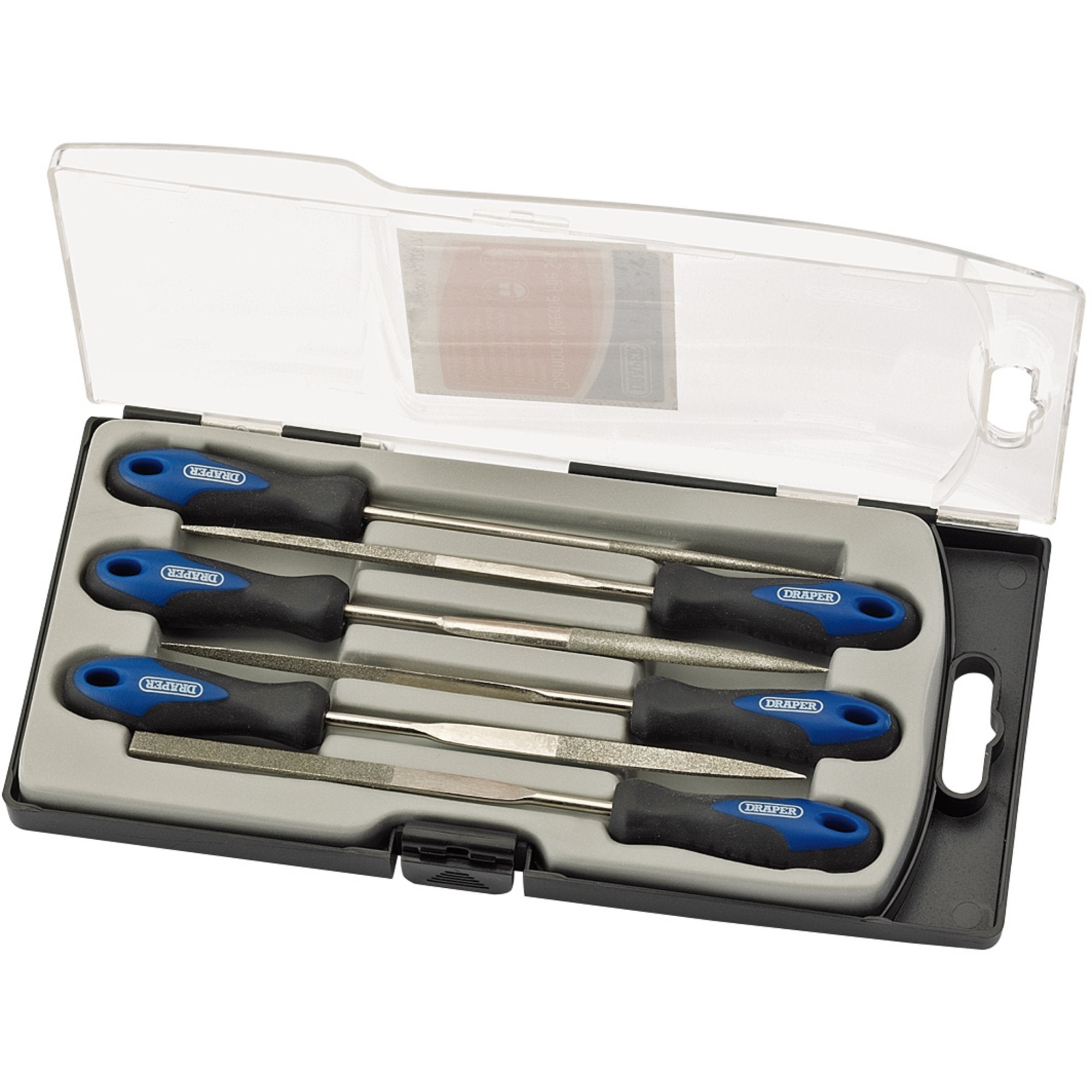 Soft-Grip-Diamond-Needle-File-Set,-150mm-(6-Piece)