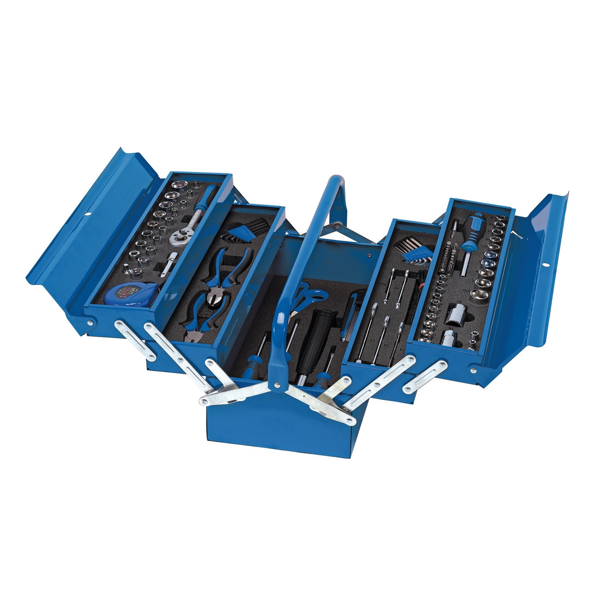 Tool-Kit-in-Steel-Cantilever-Toolbox-(126-Piece)