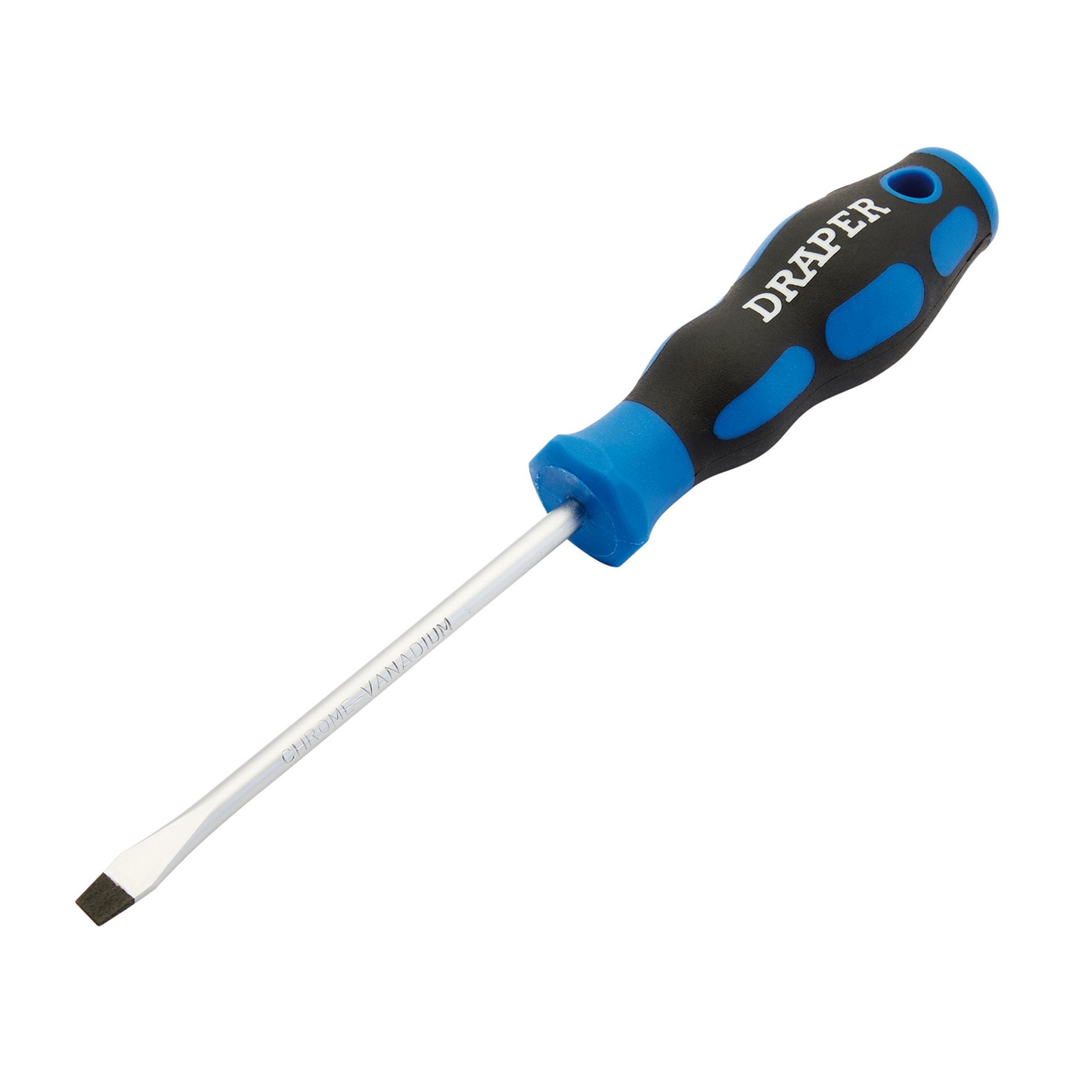 Soft-Grip-Plain-Slot-Screwdriver,-5.0-x-100mm