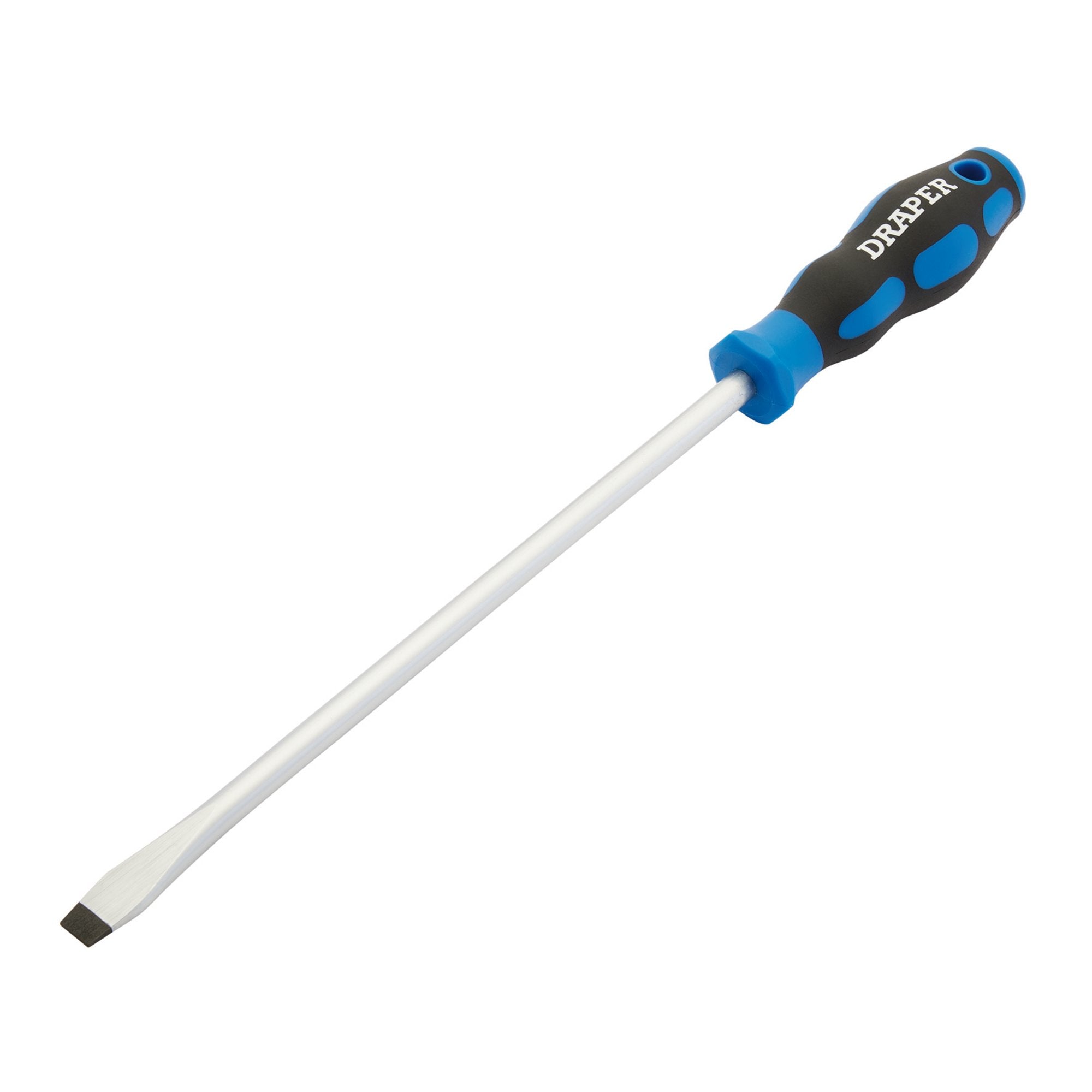 Soft-Grip-Plain-Slot-Screwdriver,-9.5-x-250mm