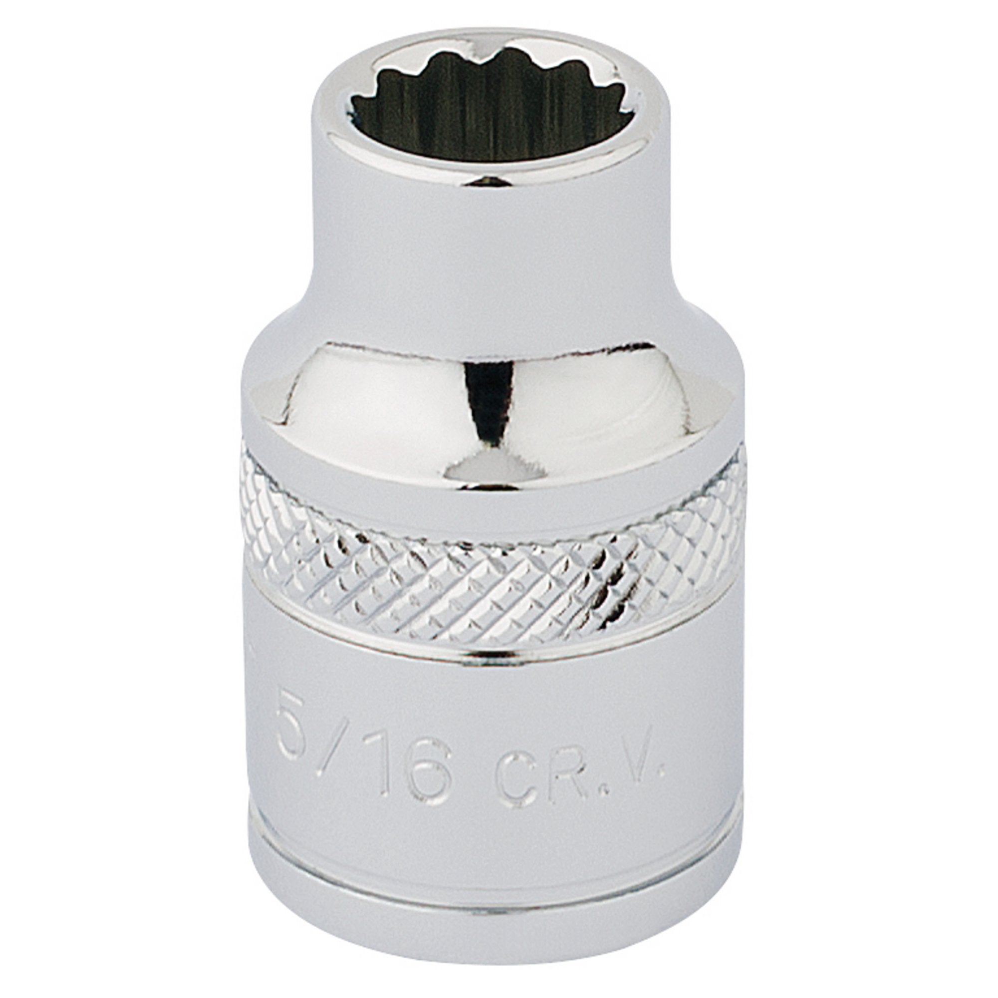 Draper-HI-TORQ®-12-Point-Socket,-3/8"-Sq.-Dr.,-5/16"