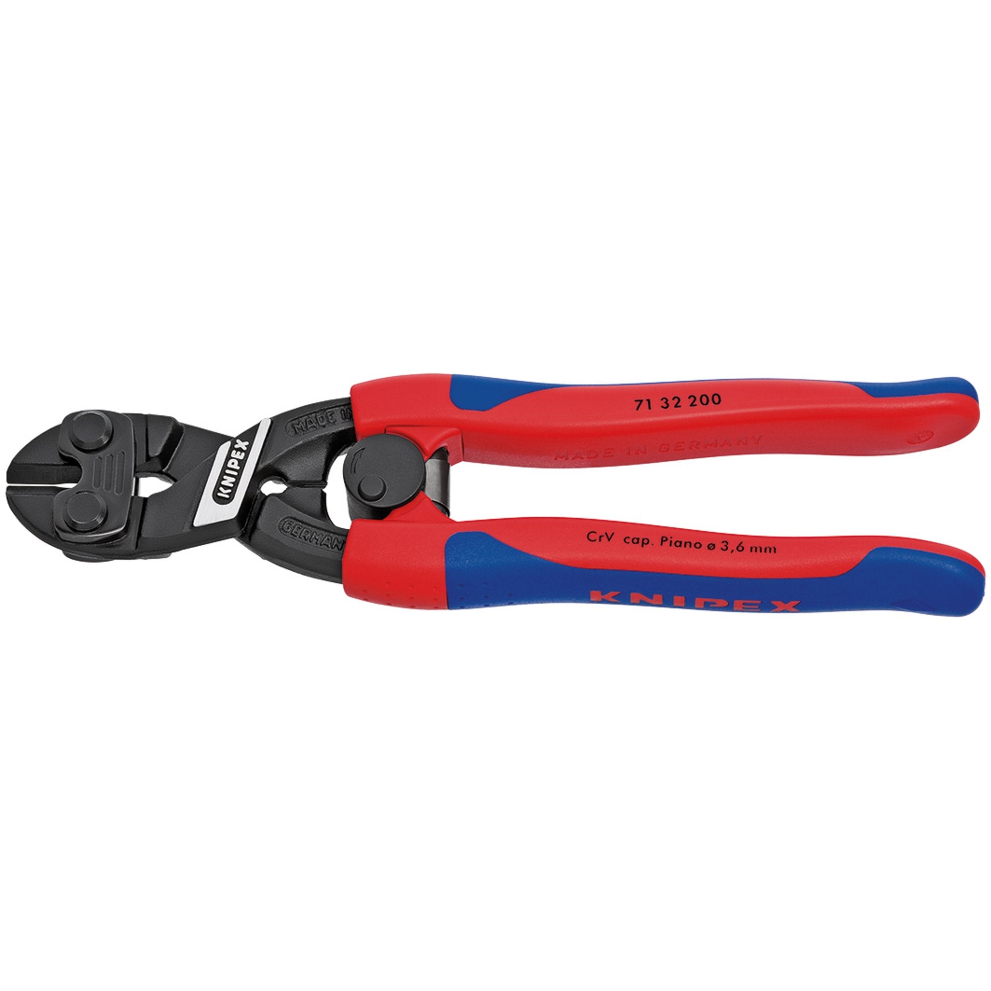 KNIPEX-Cobolt®-71-32-200SB-Compact-Bolt-Cutters-with-Sprung-Handle,-200mm