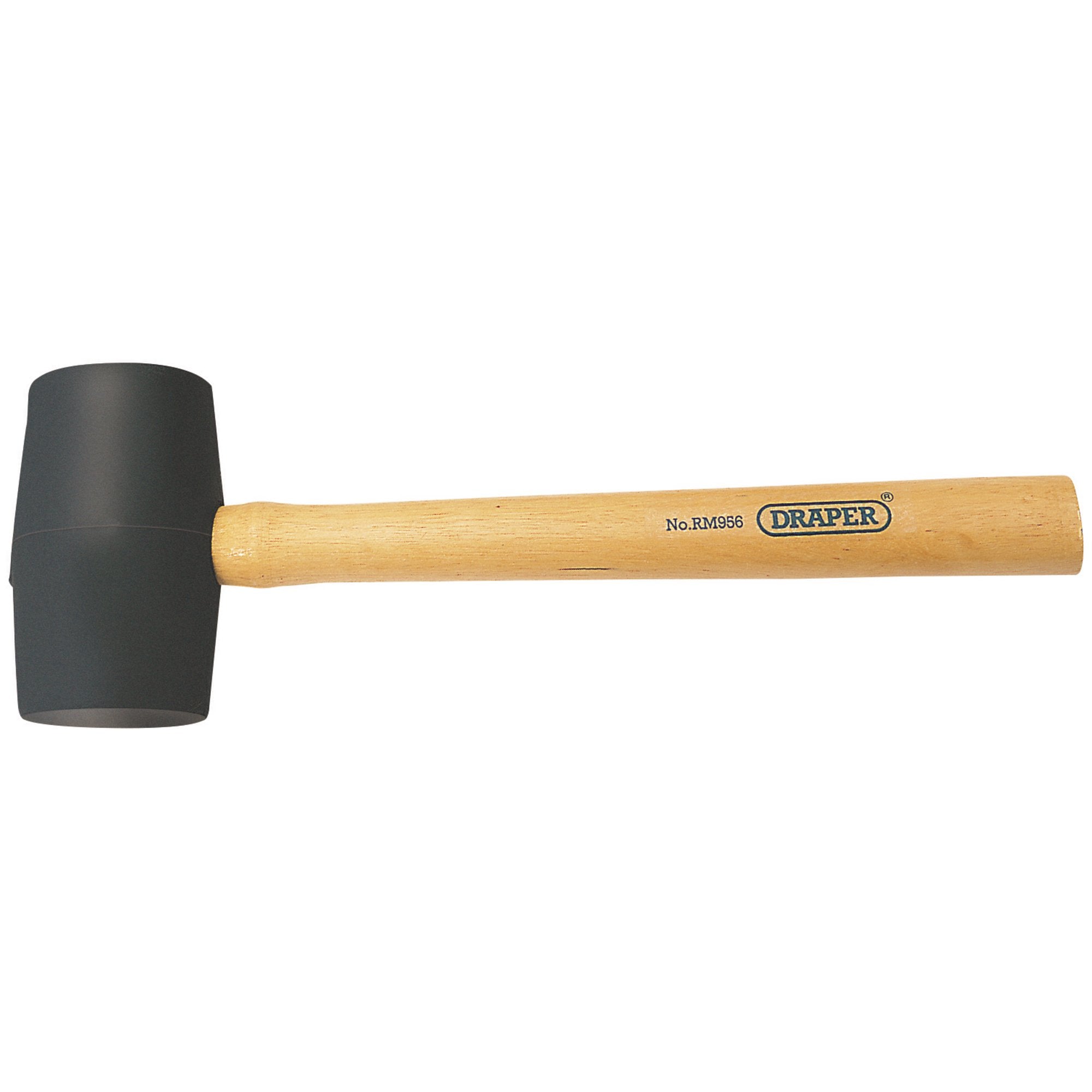 Rubber-Mallet-With-Hardwood-Shaft,-410g/14.5oz