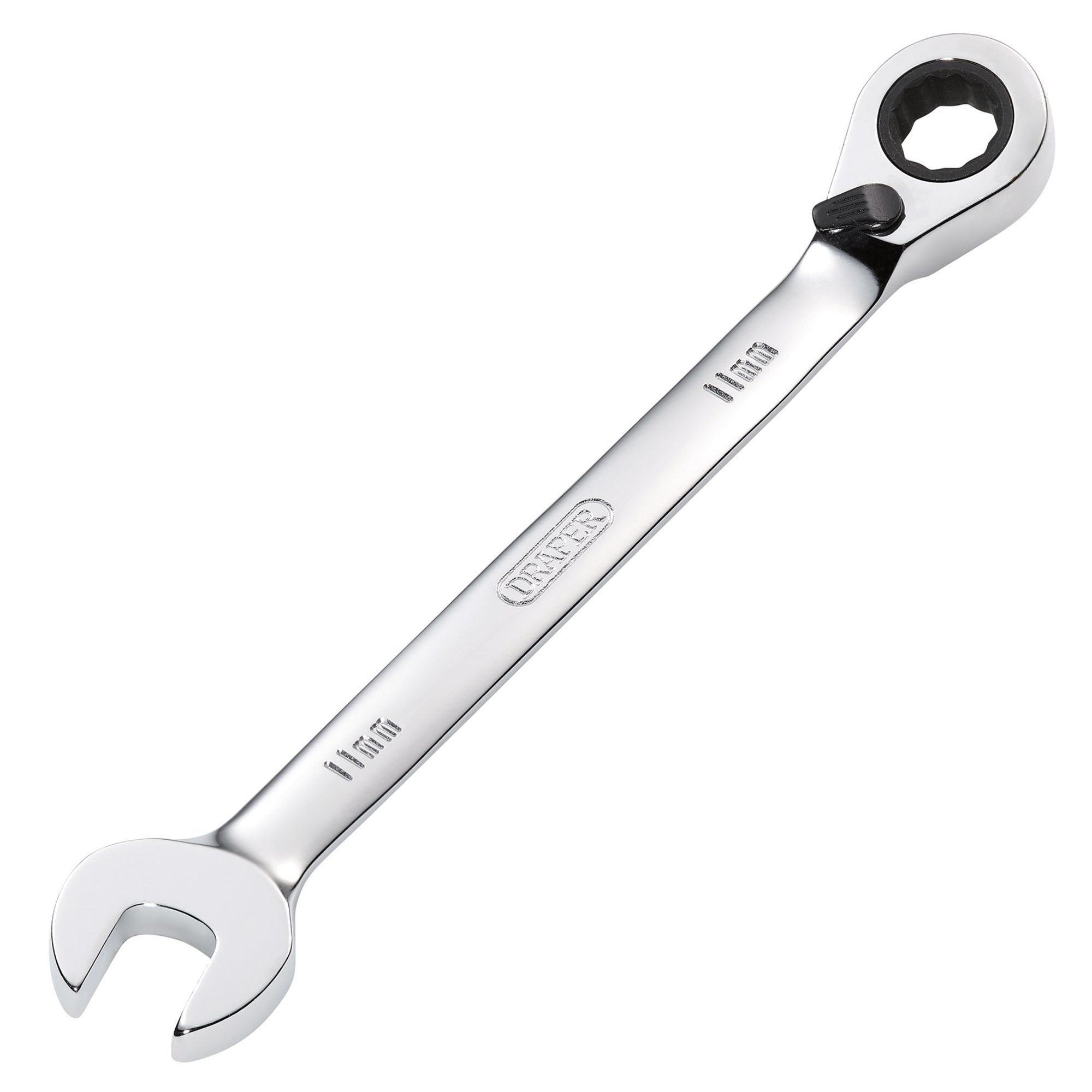 Draper-HI-TORQ®-Metric-Reversible-Ratcheting-Combination-Spanner,-11mm