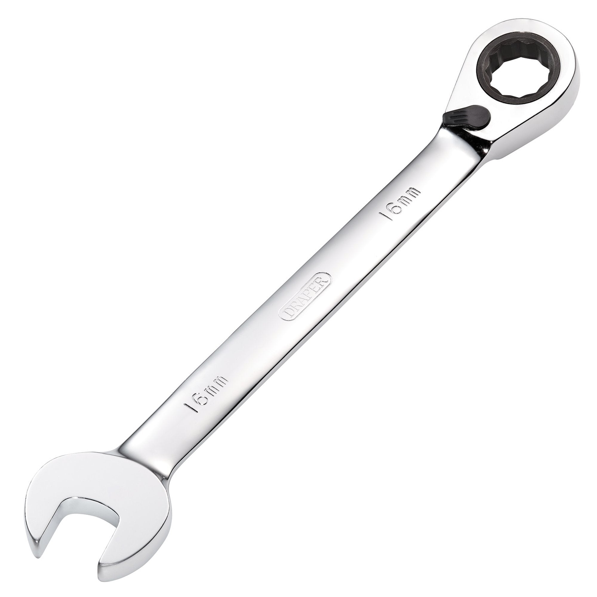 Draper-HI-TORQ®-Metric-Reversible-Ratcheting-Combination-Spanner,-16mm