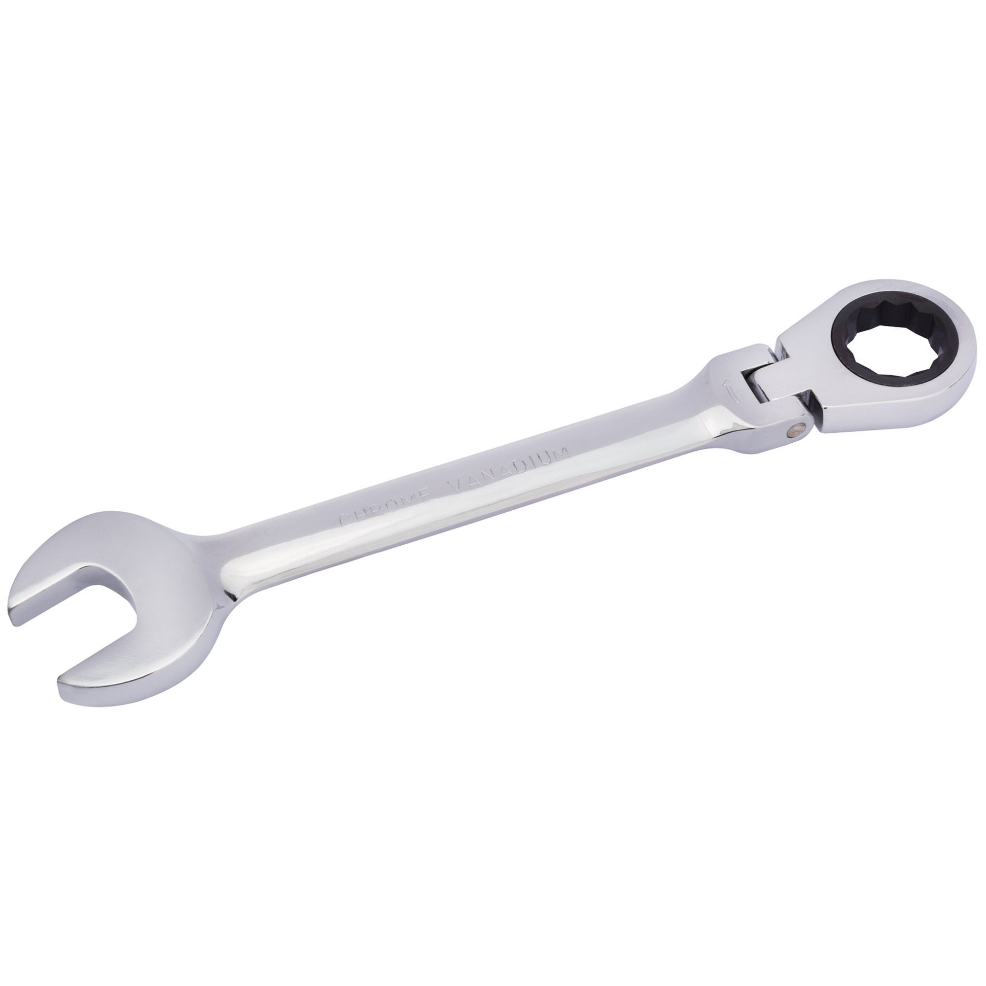 Draper-HI-TORQ®-Metric-Flexible-Head-Ratcheting-Combination-Spanner,-25mm