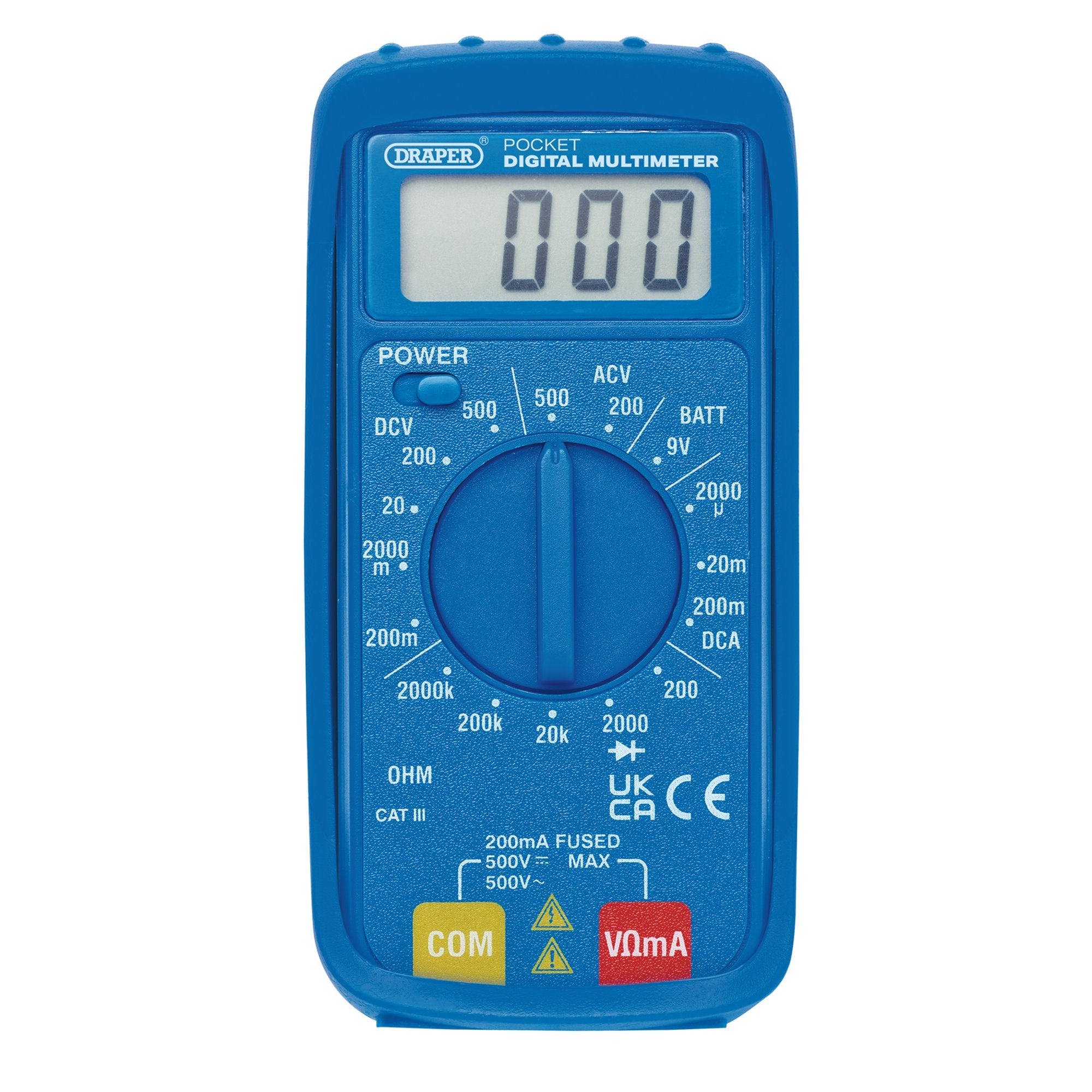 Pocket-Digital-Multimeter,-500V,-AC/DC